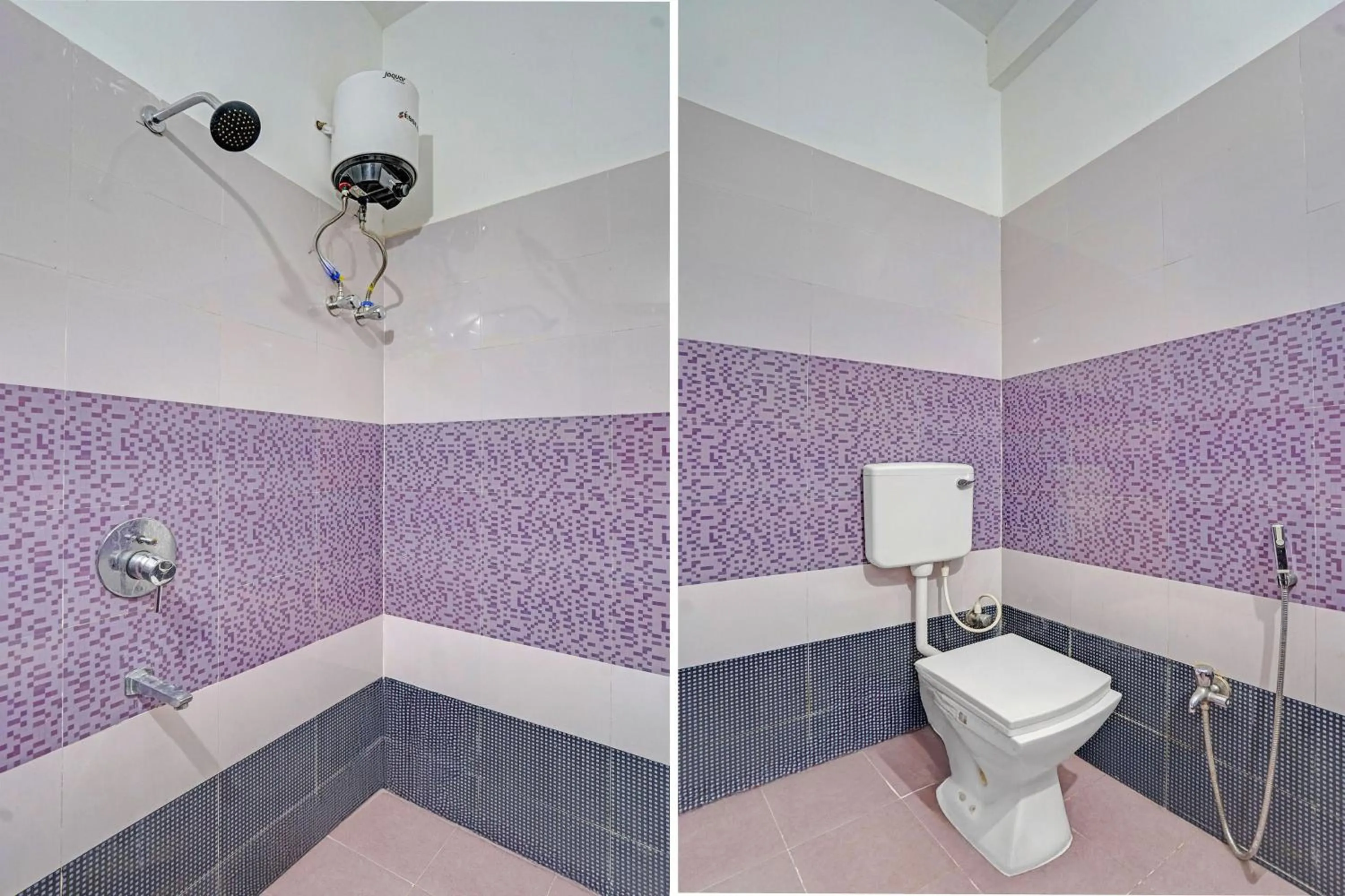 Bathroom in Hote O IIIT Square Bhubaneswar Formerly Sri Krishna Palace