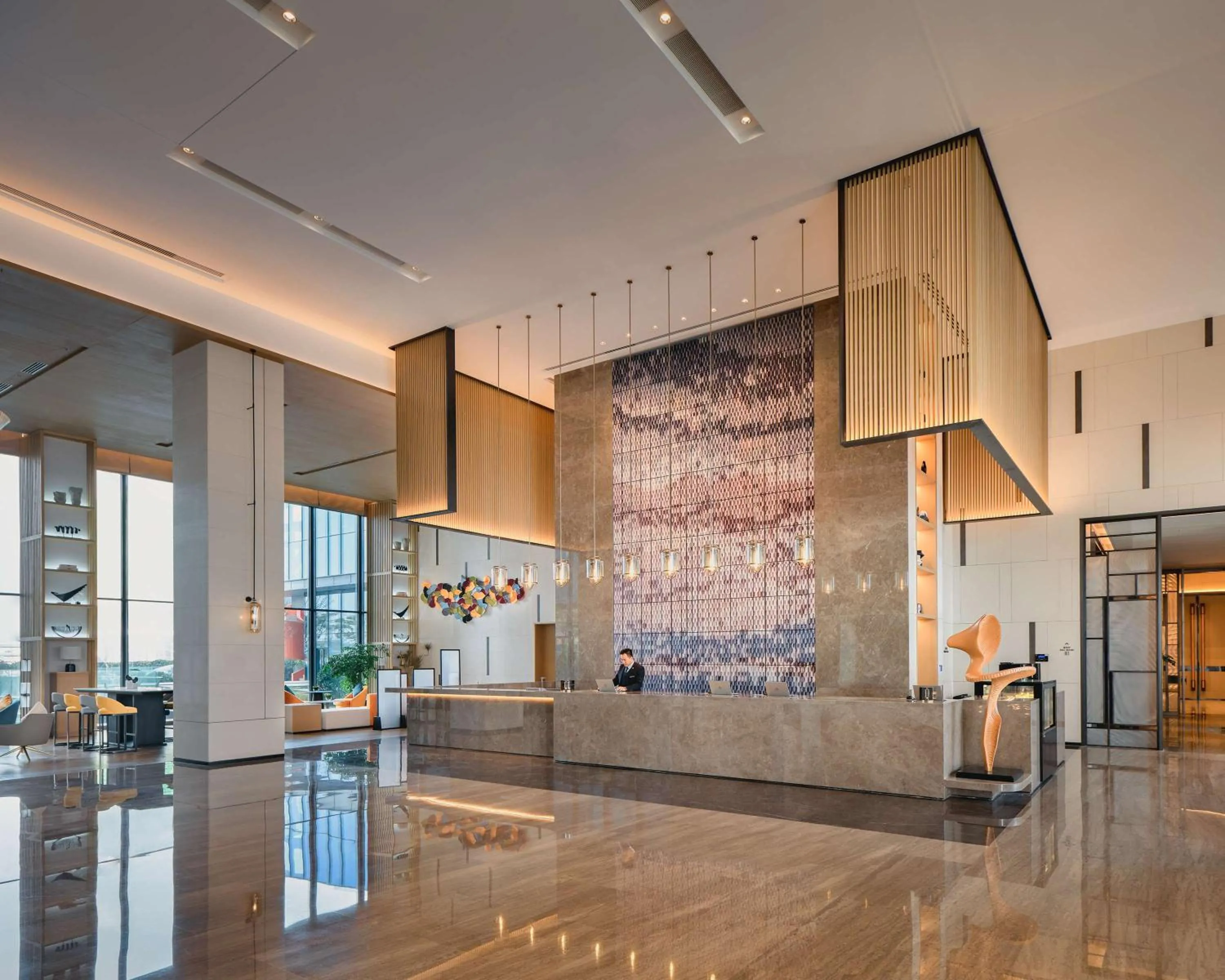 Lobby or reception in Hyatt Place Chengdu Bio-Town