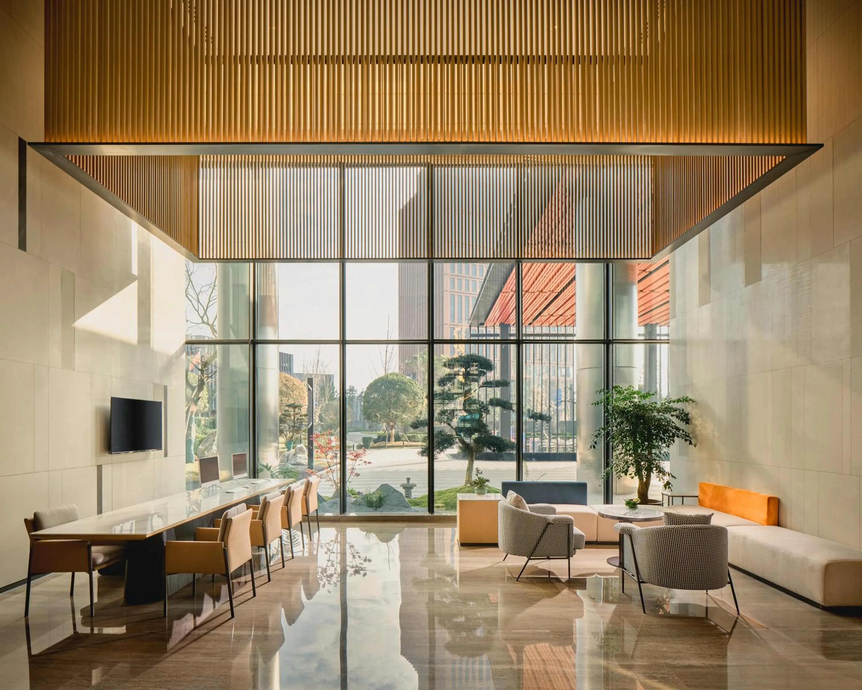 Seating area in Hyatt Place Chengdu Bio-Town