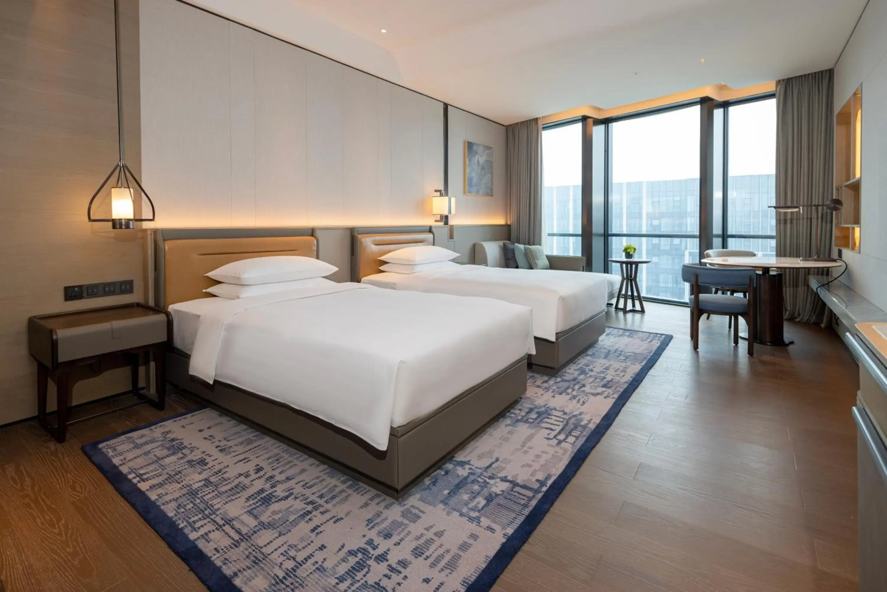 Twin Room - Club Access in Hyatt Regency Hangzhou International Airport Twin Room - Club Access in Hyatt Regency Hangzhou International Airport