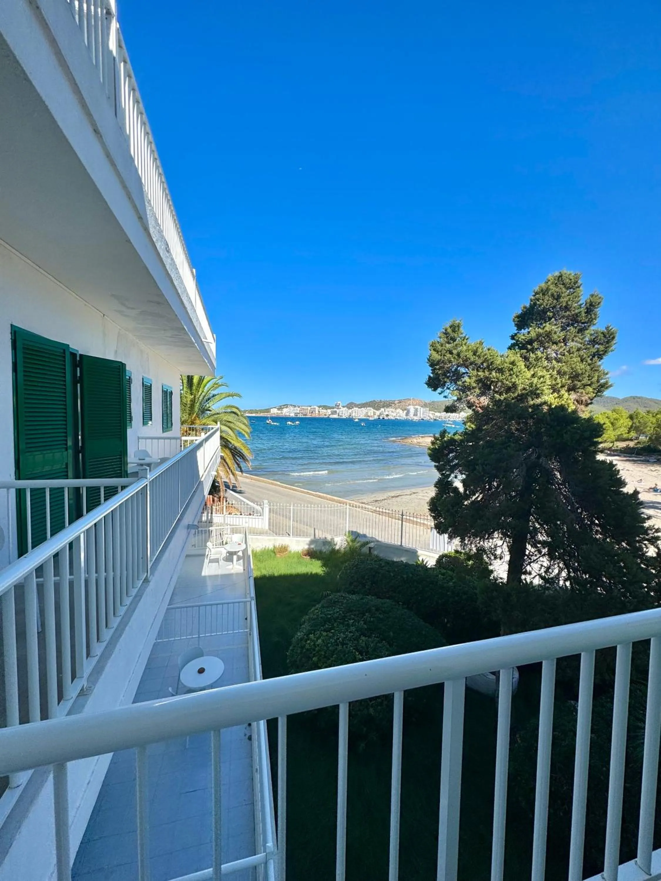 Balcony/Terrace in Hotel Tagomago