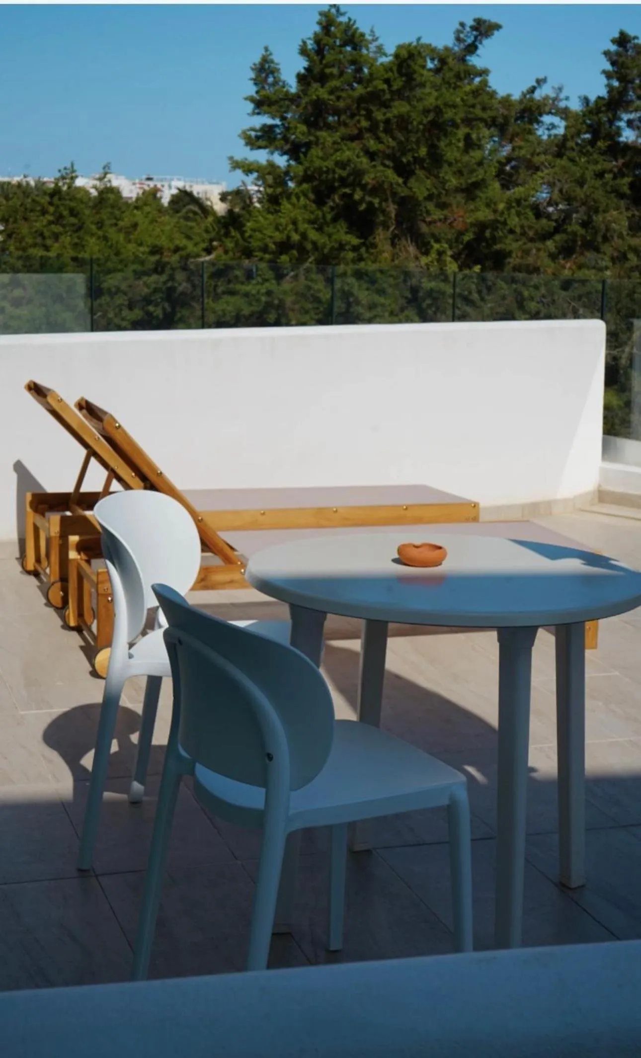 Balcony/Terrace in Hotel Tagomago