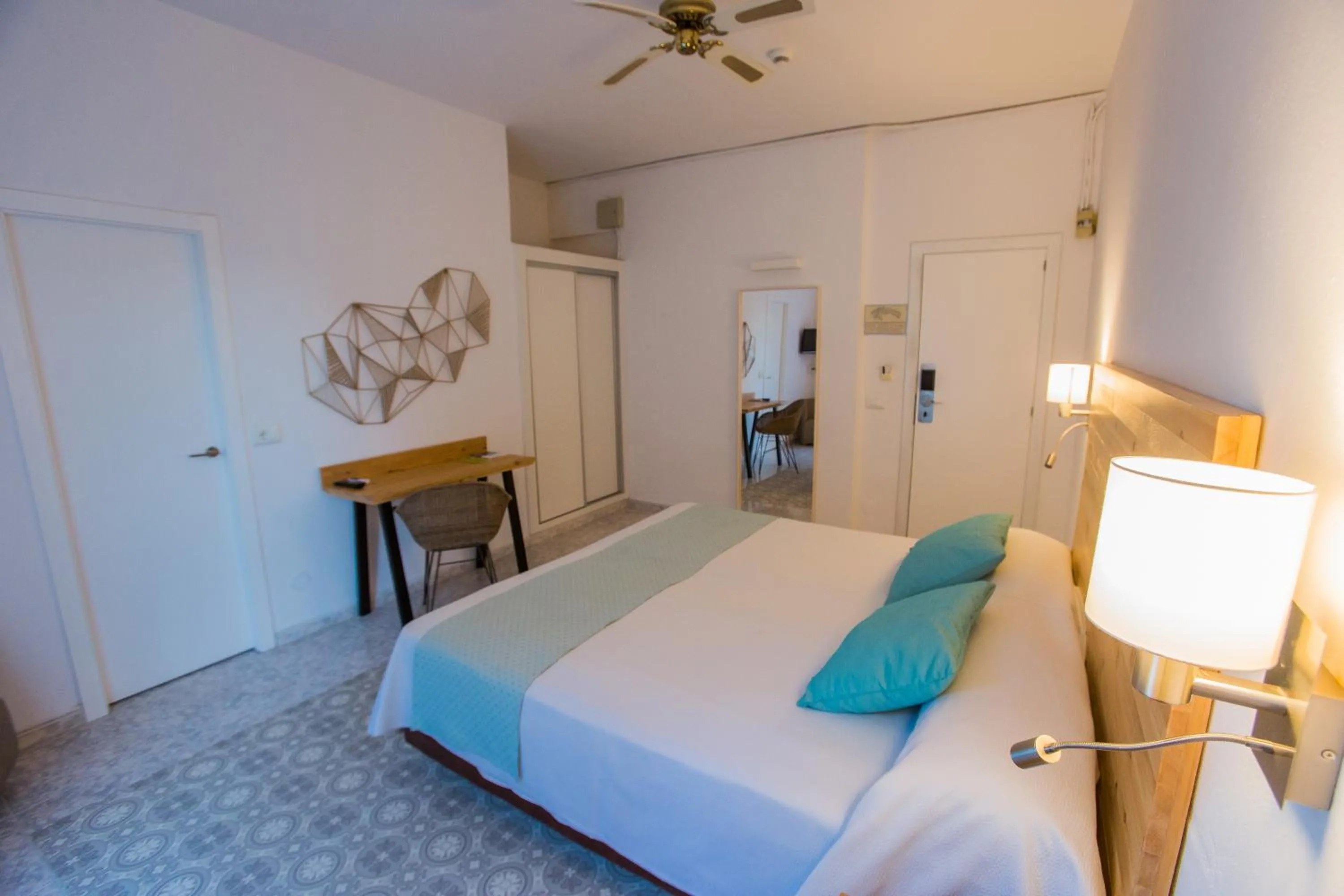 Bed in Hotel Tagomago