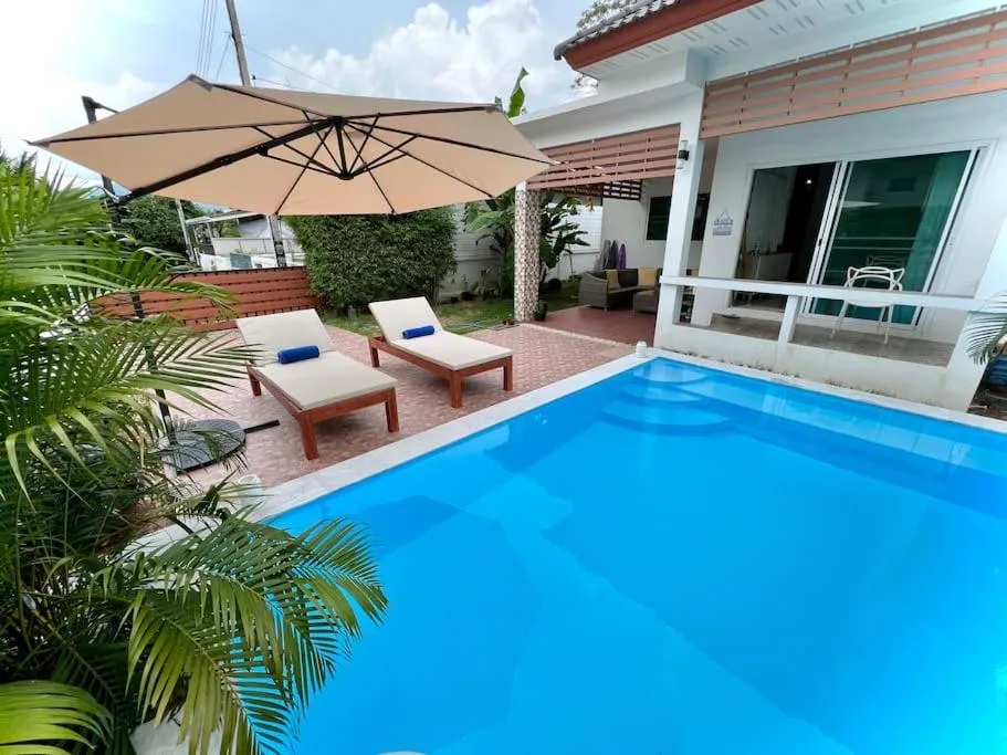 Holiday house near Lamai with swimming pool. 2 bedrooms