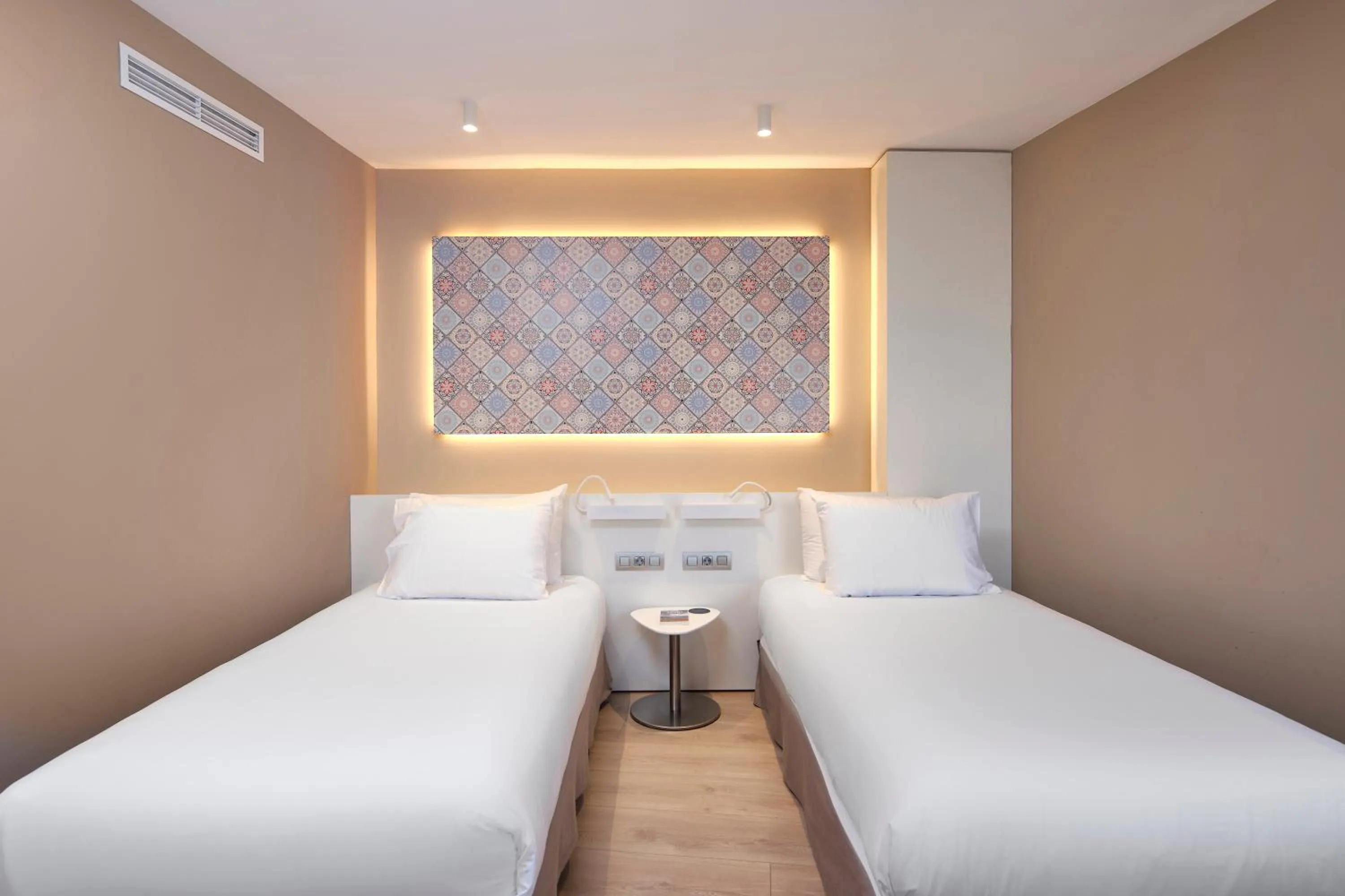 Bed in Eurostars Don Cándido