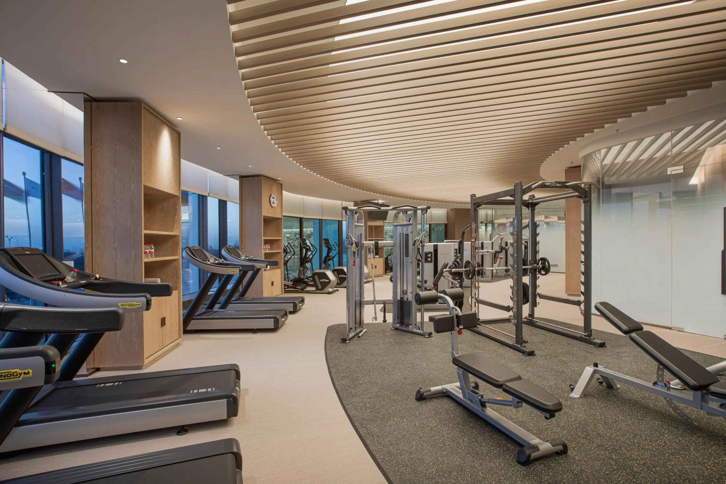 Fitness centre/facilities in Wyndham Grand Shanxi Xiaohe Xincheng