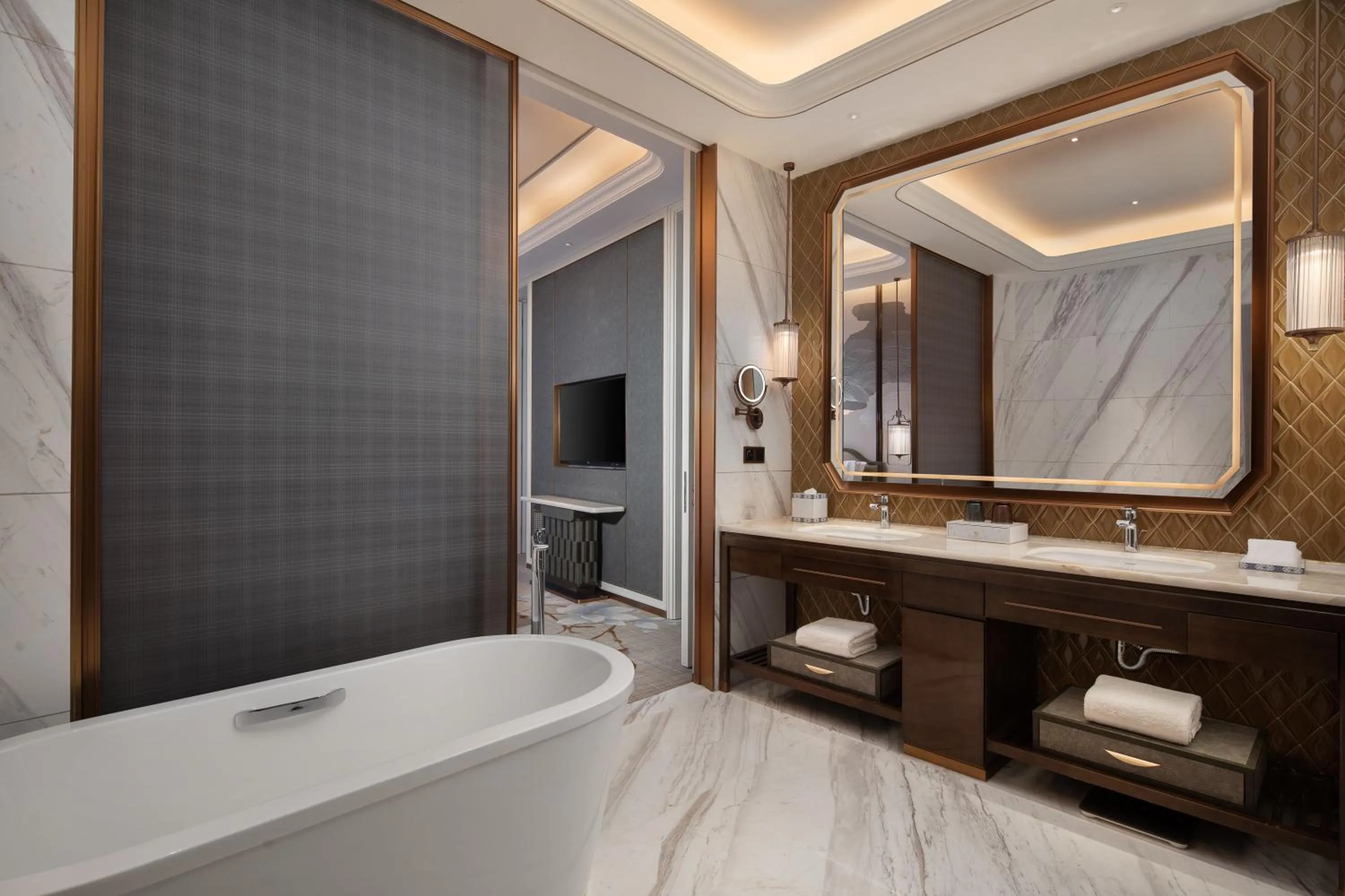 Bathroom in Wyndham Grand Shanxi Xiaohe Xincheng