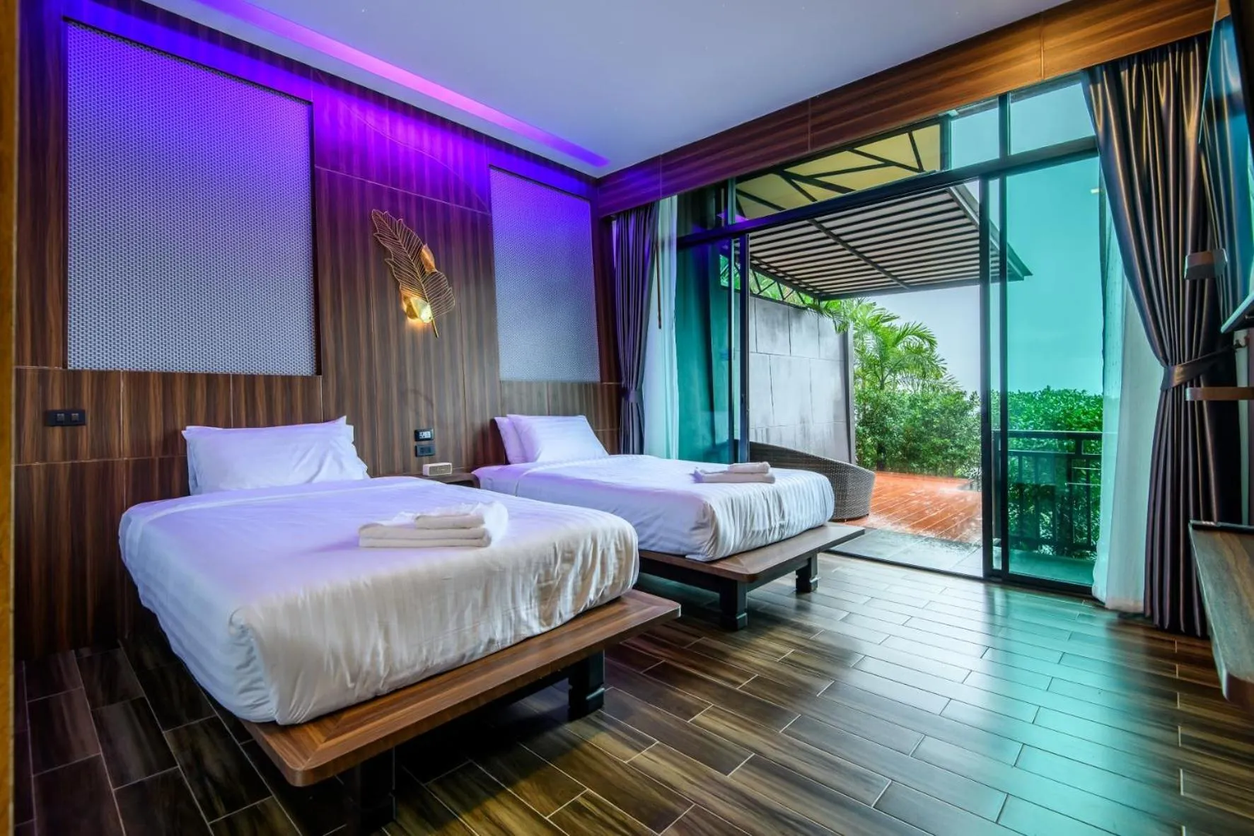 Bed in Mangrovebay Krabi Beachfront Pool Villa
