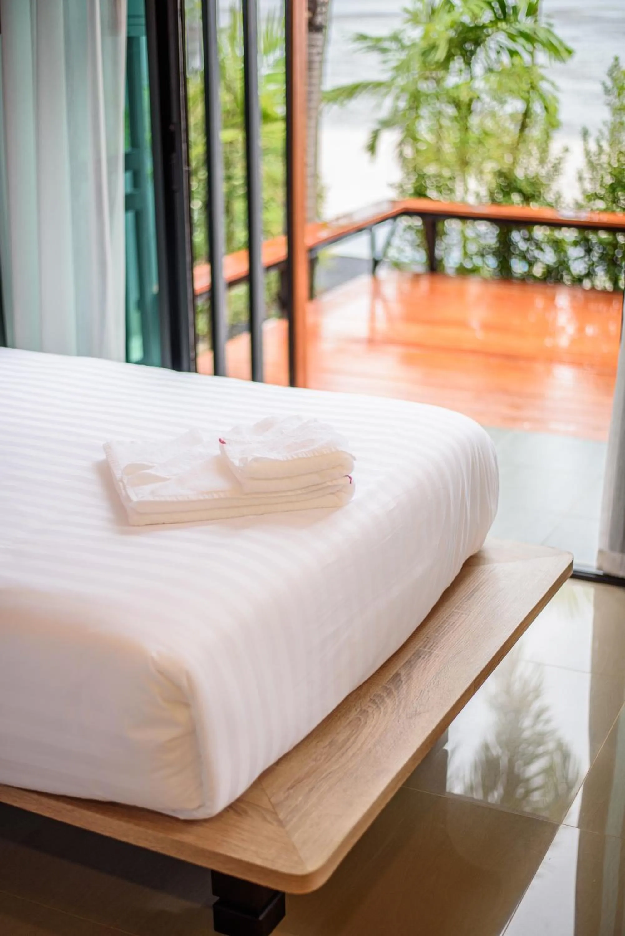 Bed in Mangrovebay Krabi Beachfront Pool Villa