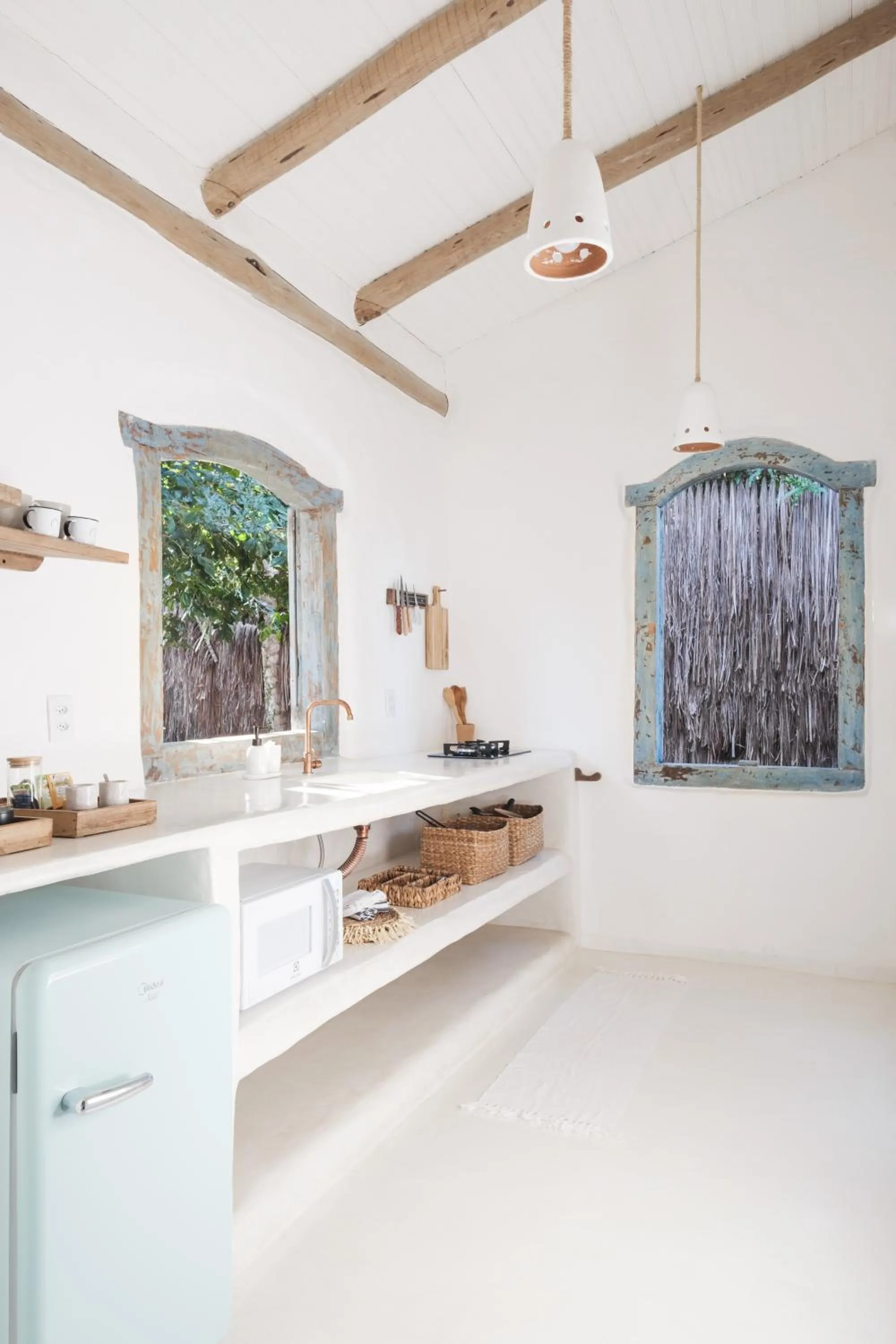 Kitchen or kitchenette in Vila Oyá - Praia de Algodões