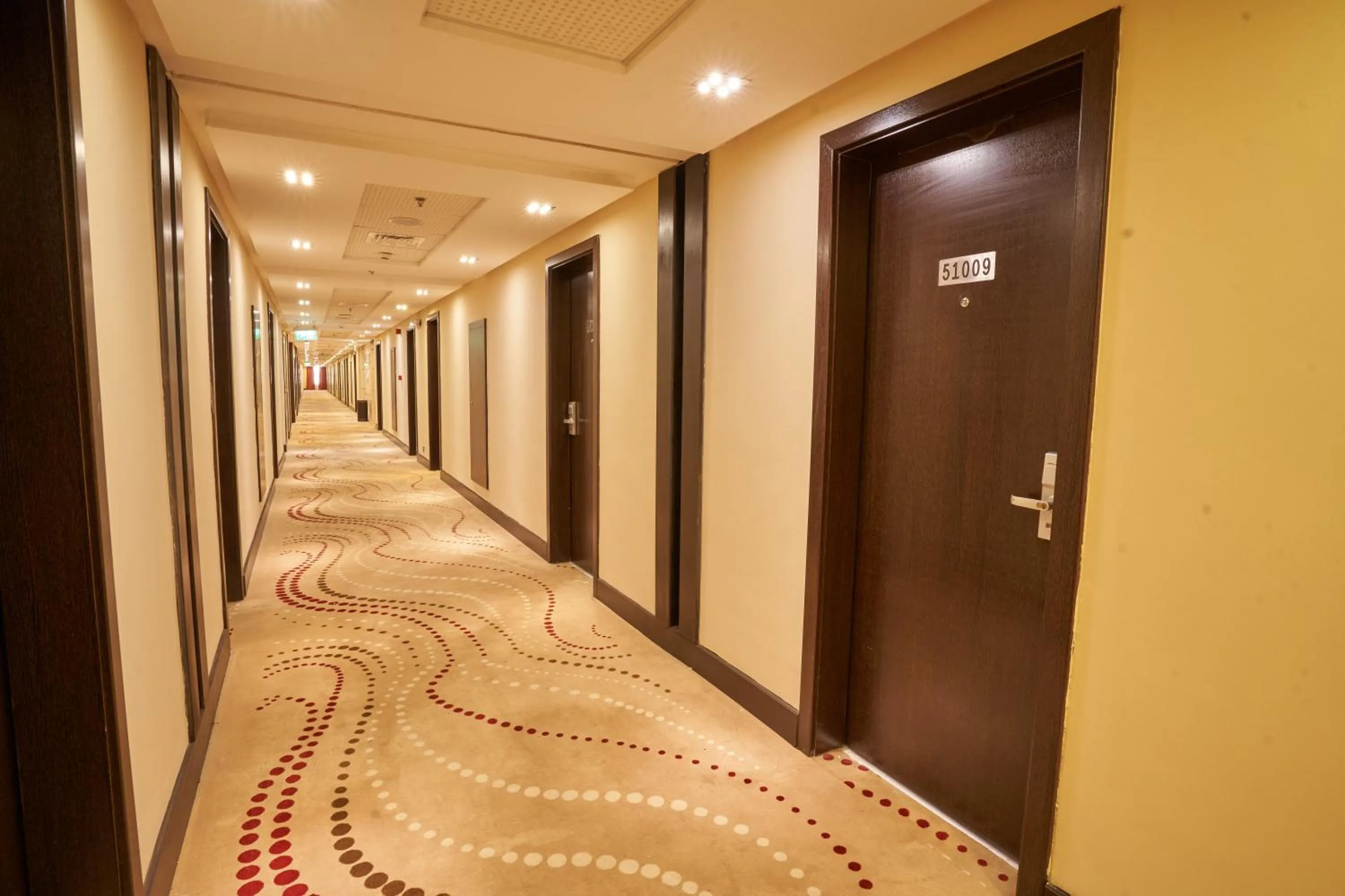 Patio in Al Hidayah Towers Hotel