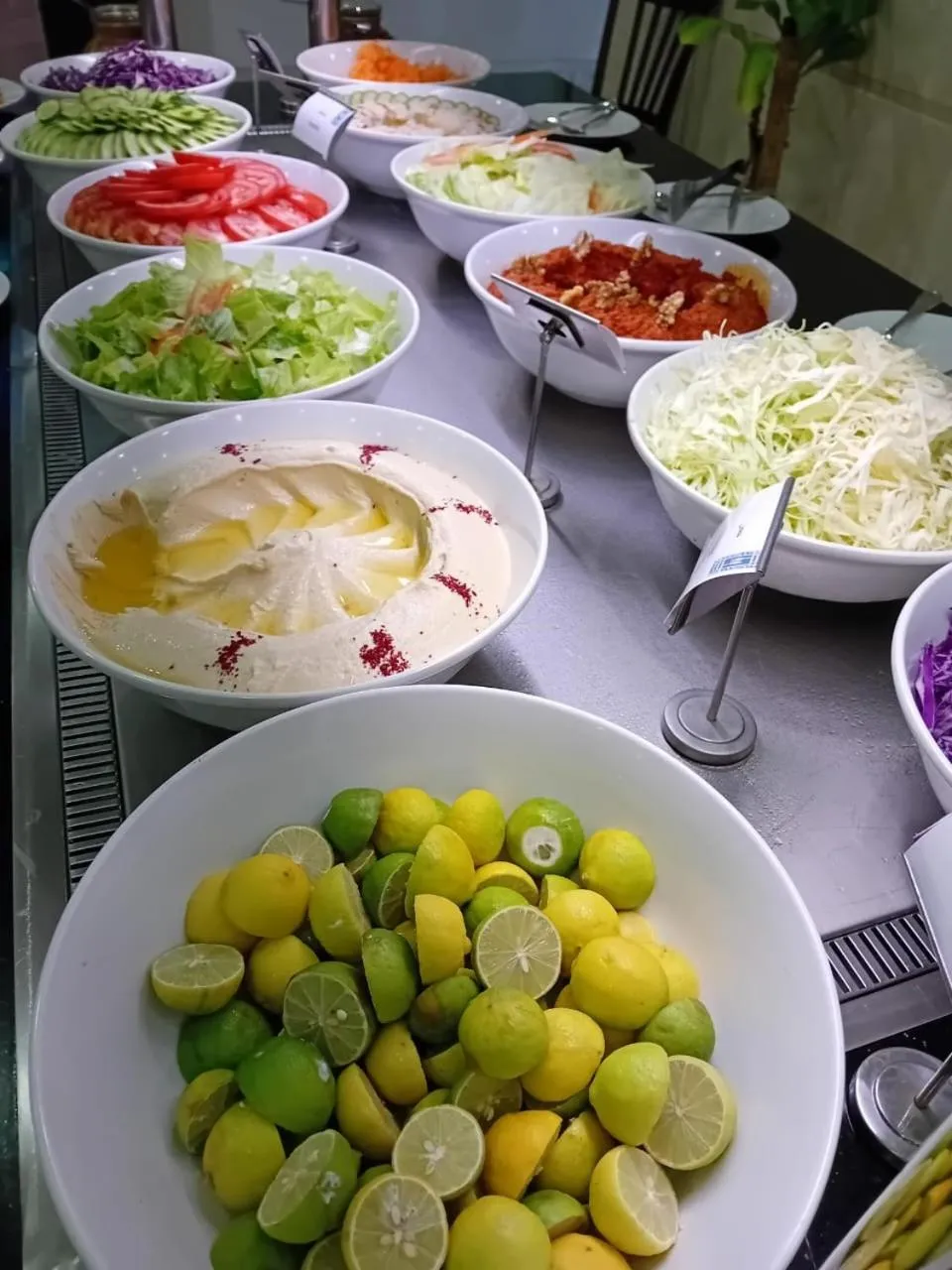 Buffet breakfast in Al Hidayah Towers Hotel
