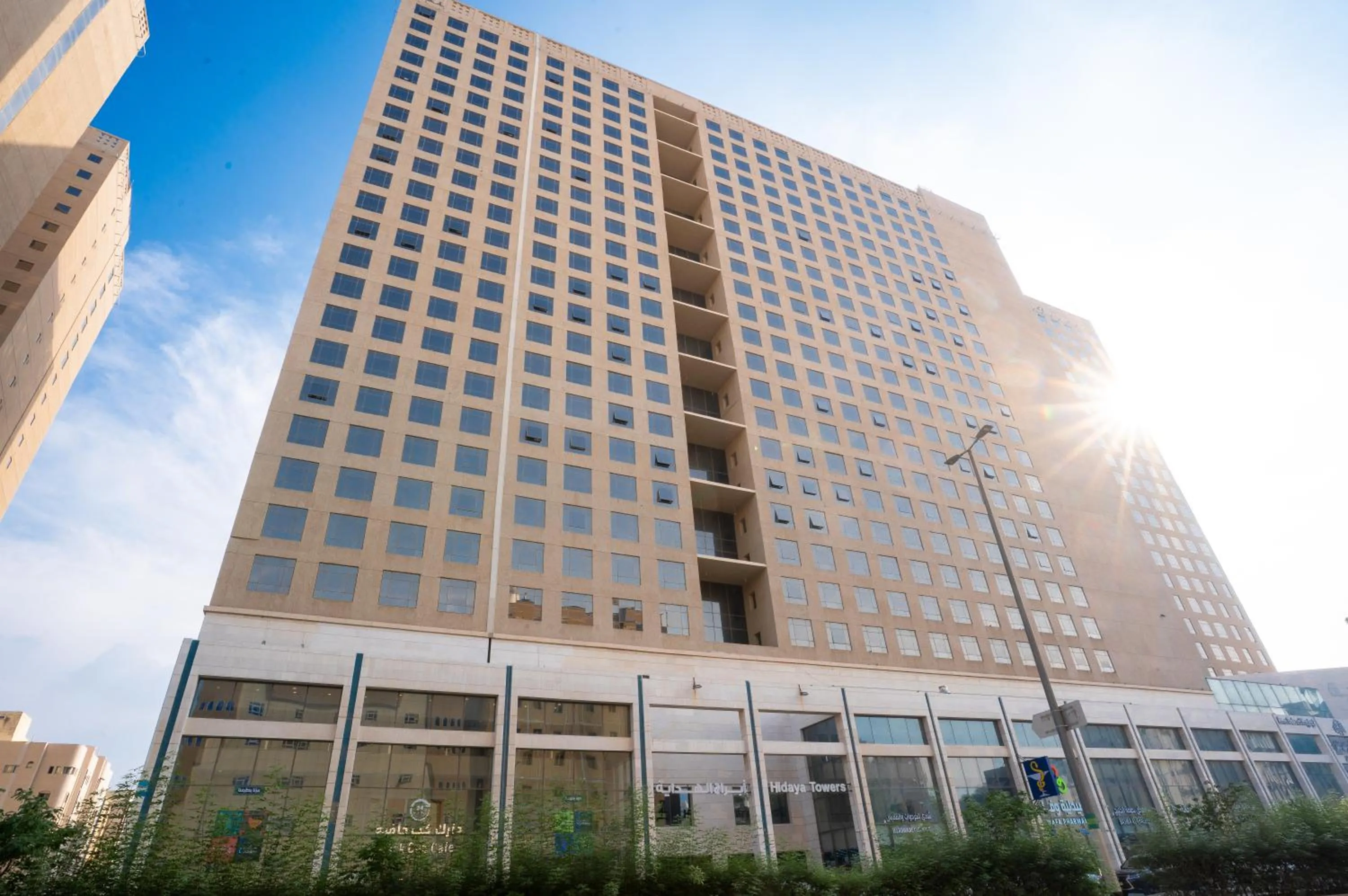 Property building in Al Hidayah Towers Hotel
