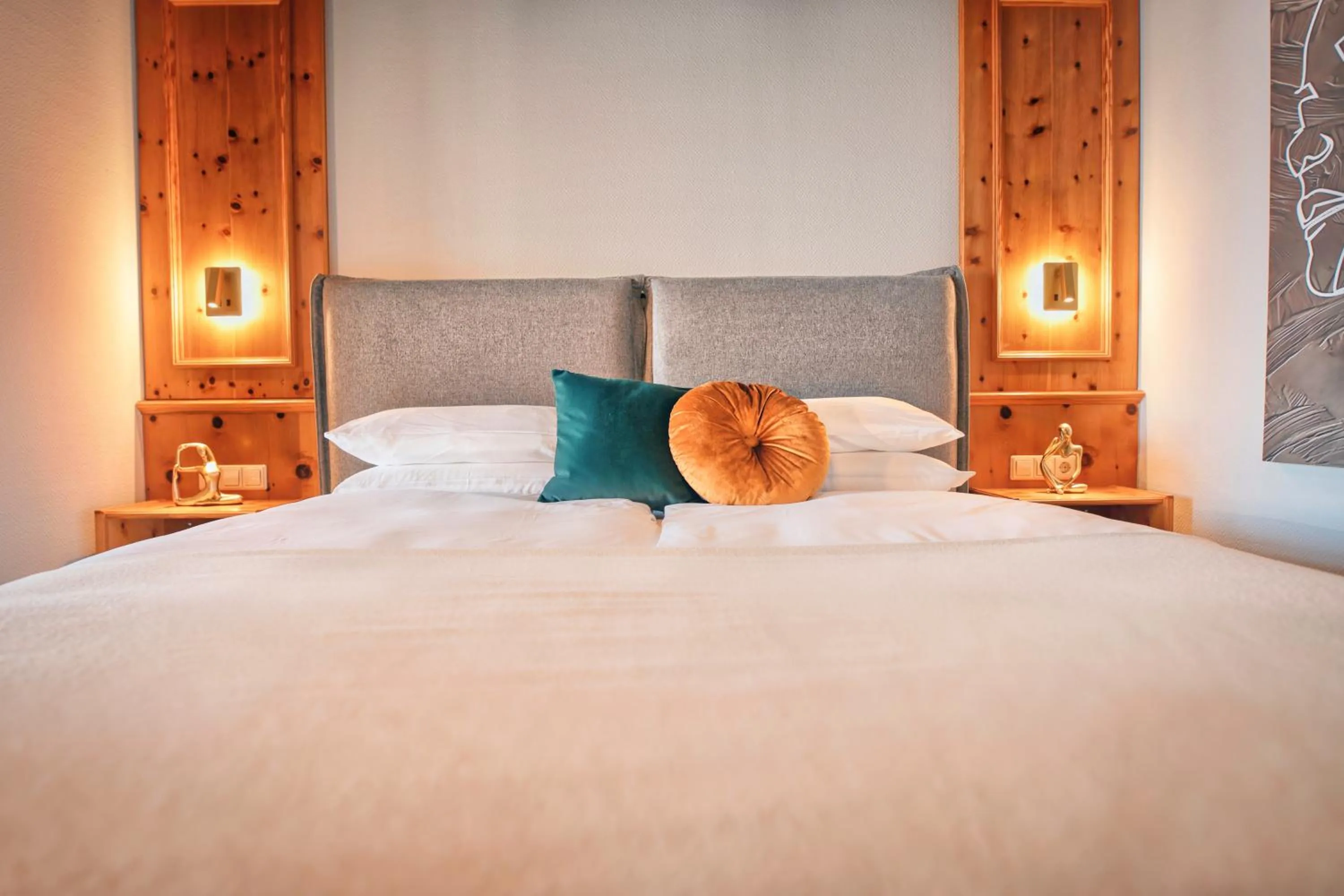 Bed in Das Kronberg Hotel - Adults Only - inkl Soft- und Heißgetränkeflat
