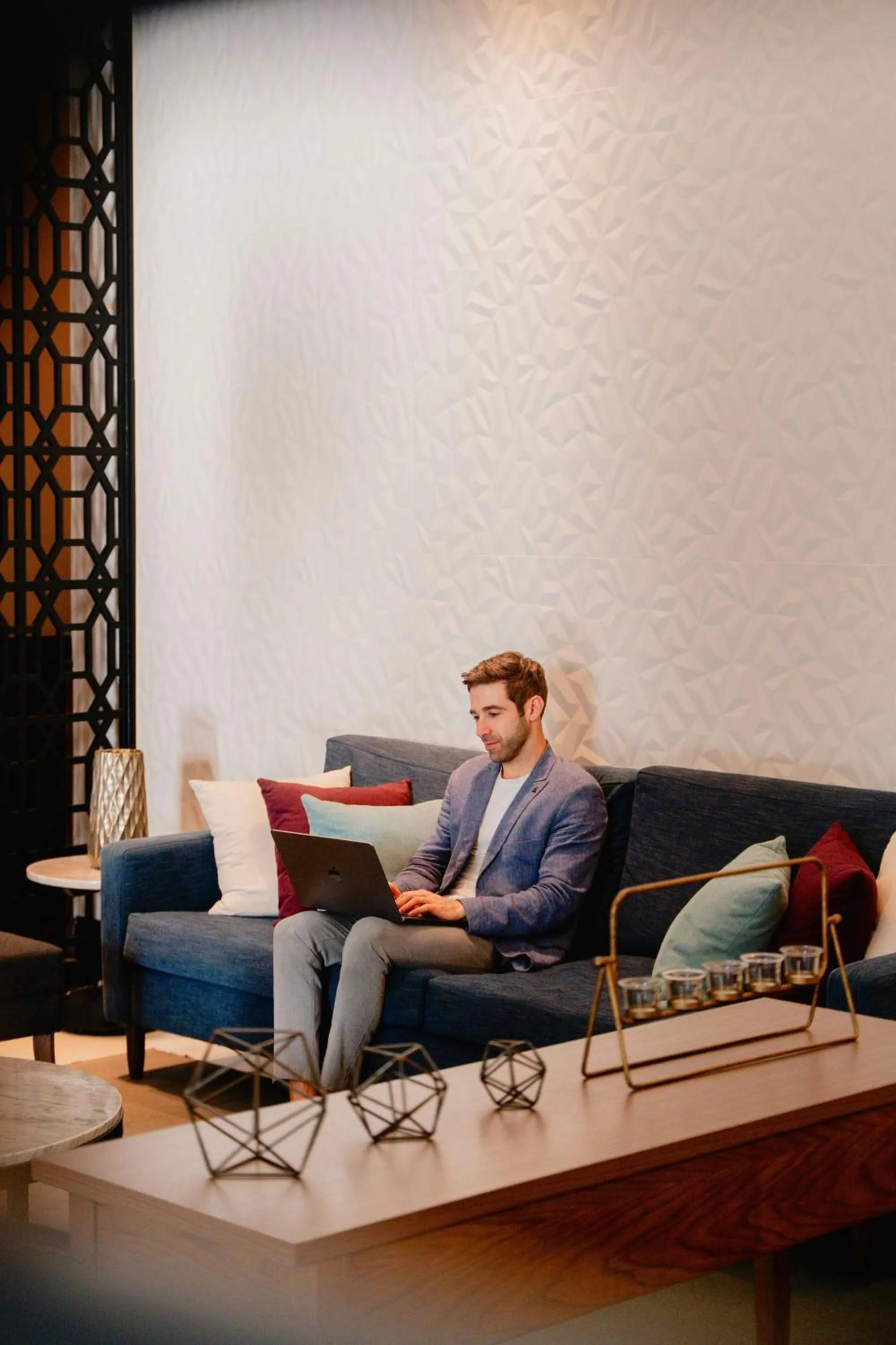 Lobby or reception in Culiacan Marriott Hotel