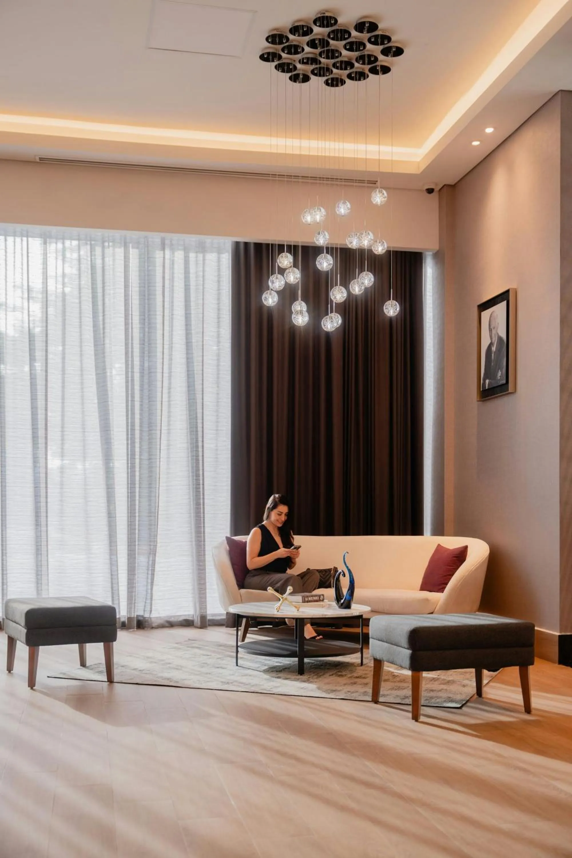 Lobby or reception in Culiacan Marriott Hotel