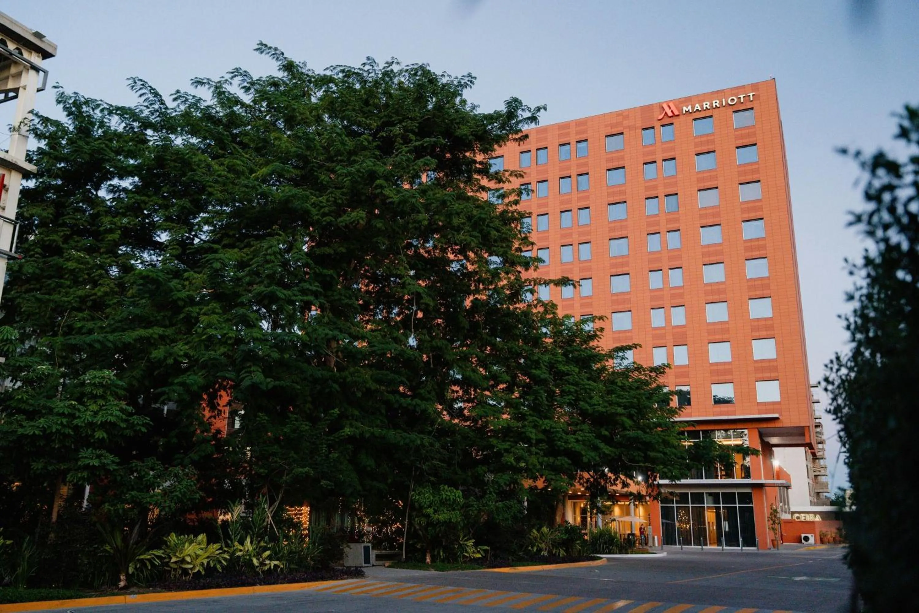 Property building in Culiacan Marriott Hotel