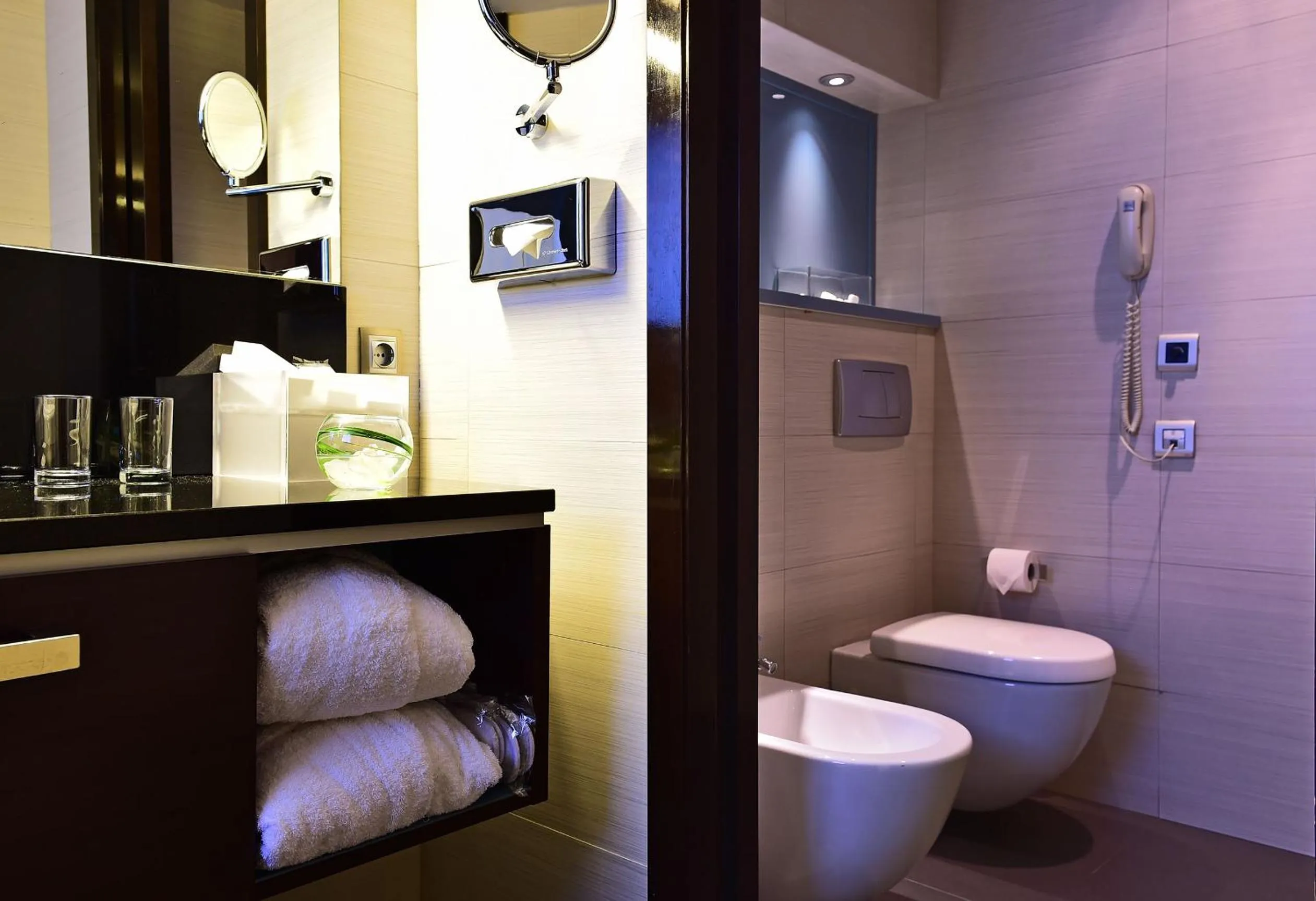 Bathroom in Pestana Arena Barcelona