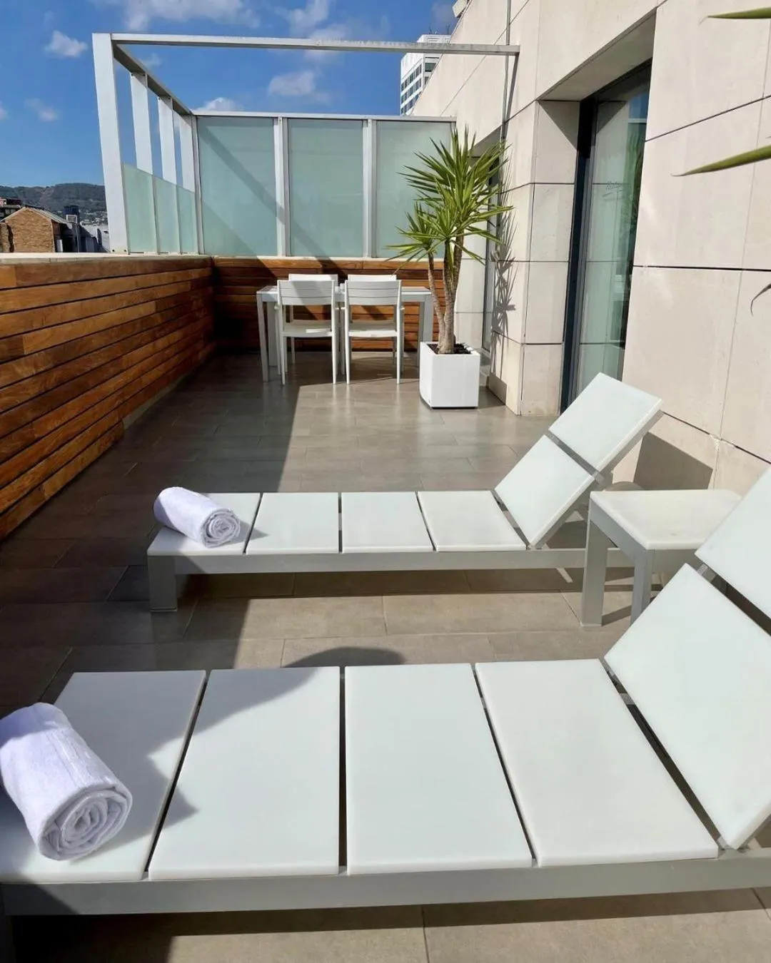 Balcony/Terrace in Pestana Arena Barcelona