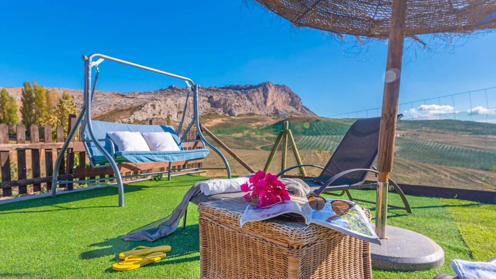 Swimming pool in Casa La Pradera Antequera by Ruralidays