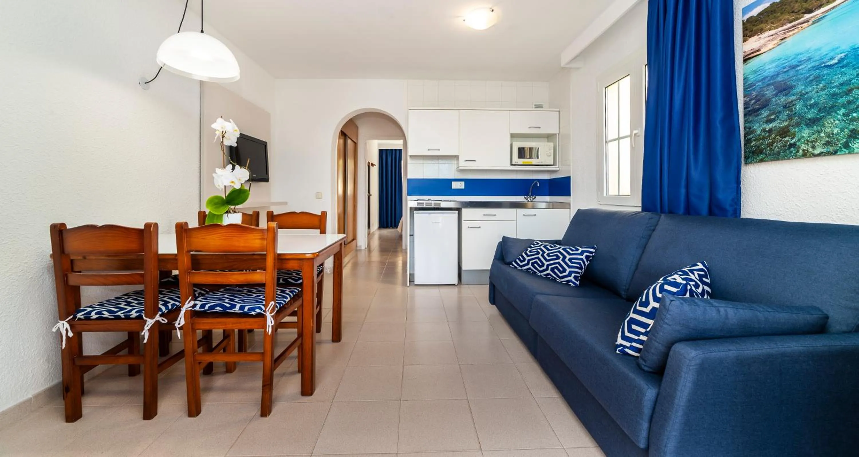 Living room in Globales Binimar