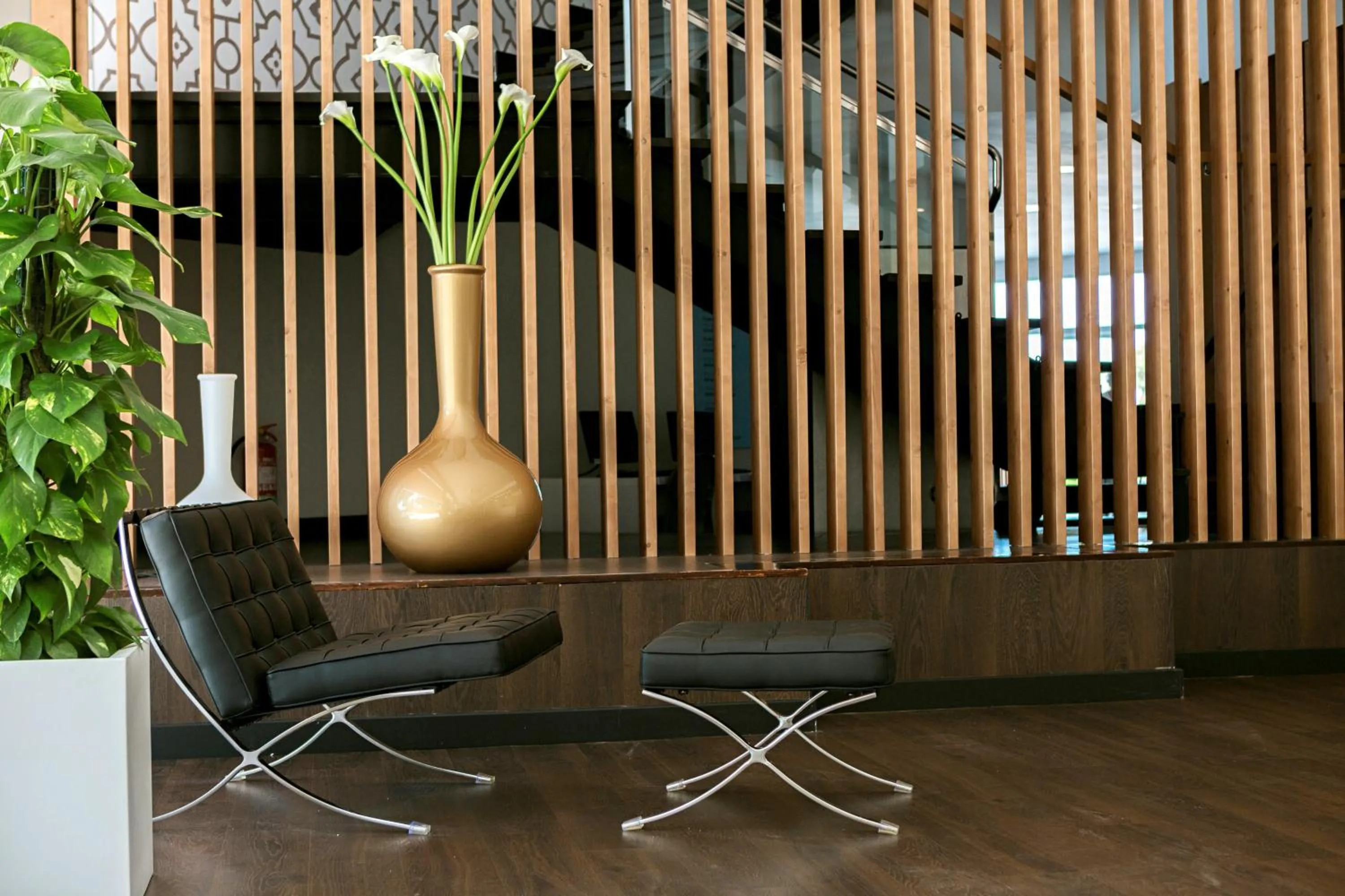 Lobby or reception in Globales Cala Blanca