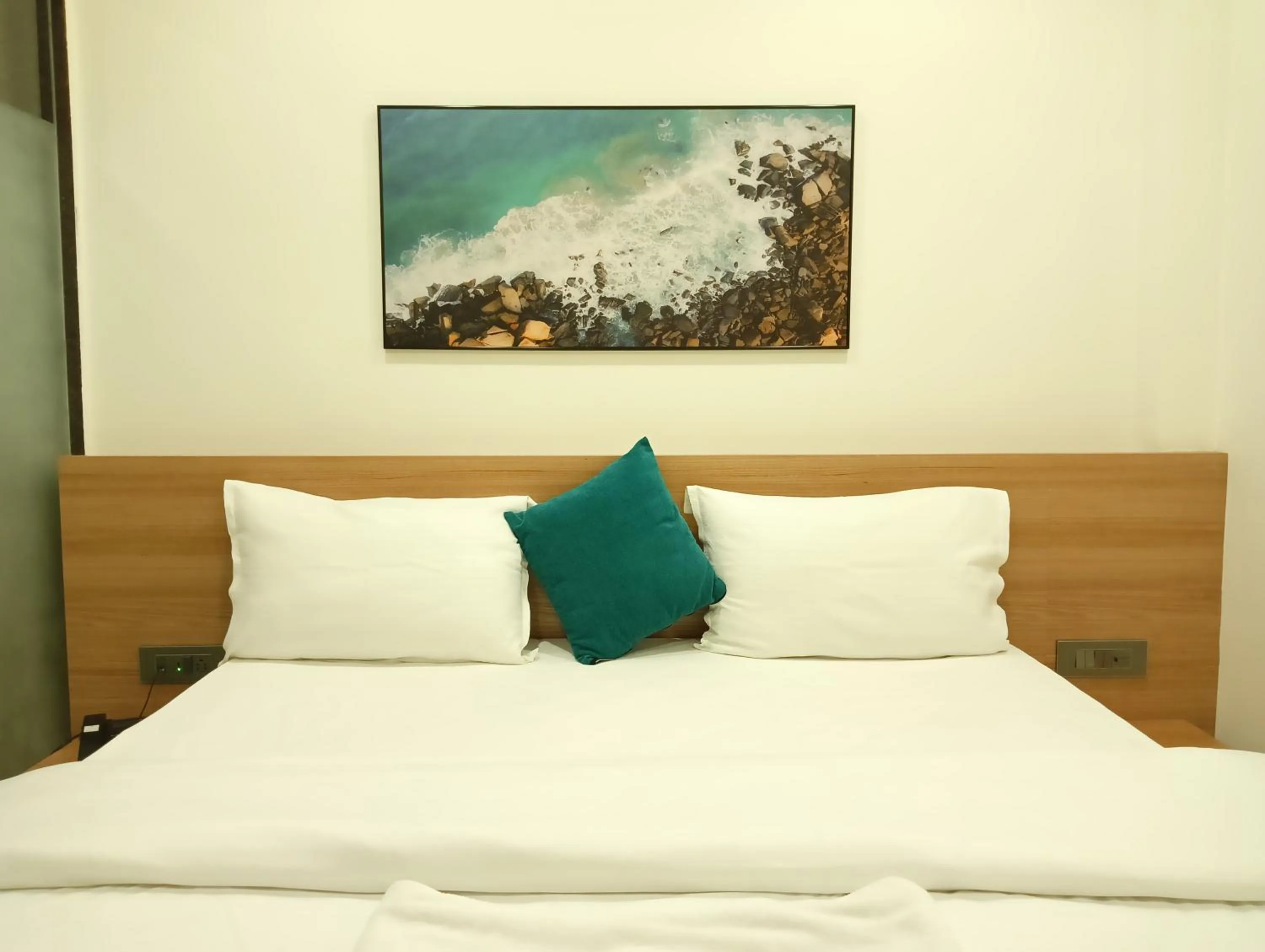 Bed in Hotel New Centro