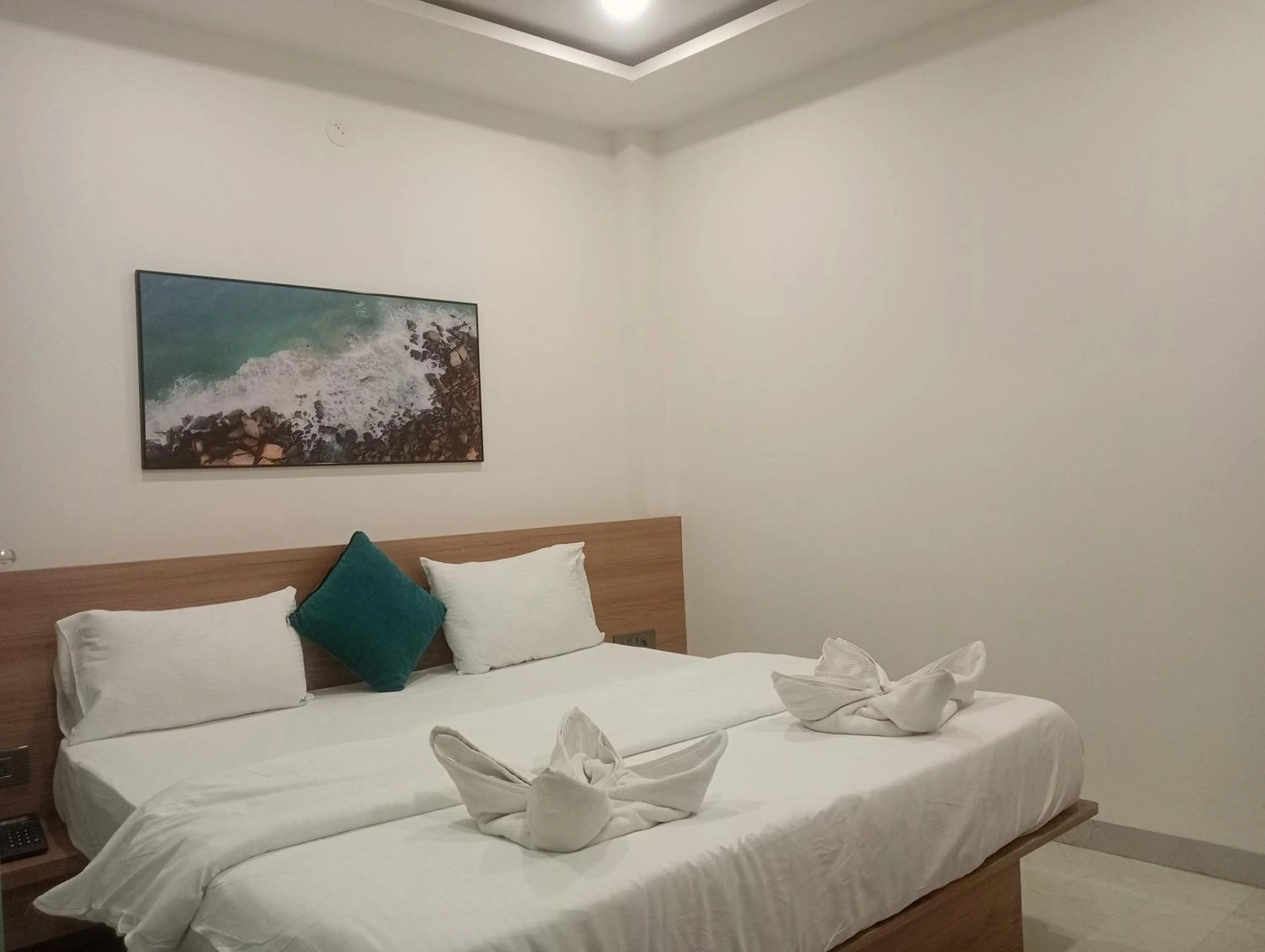 Bed in Hotel New Centro