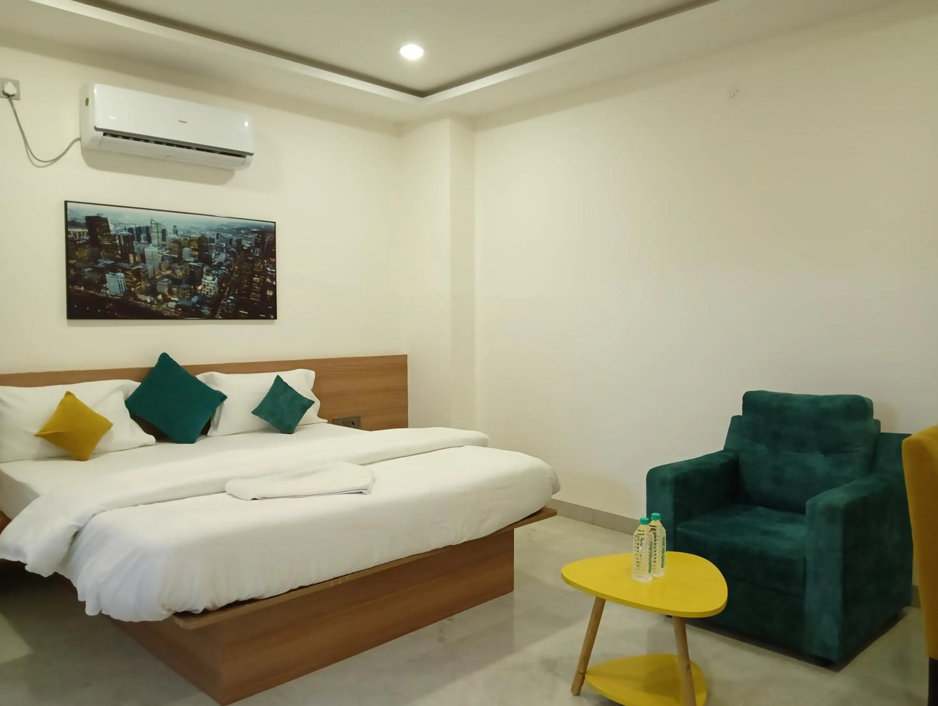 Bed in Hotel New Centro