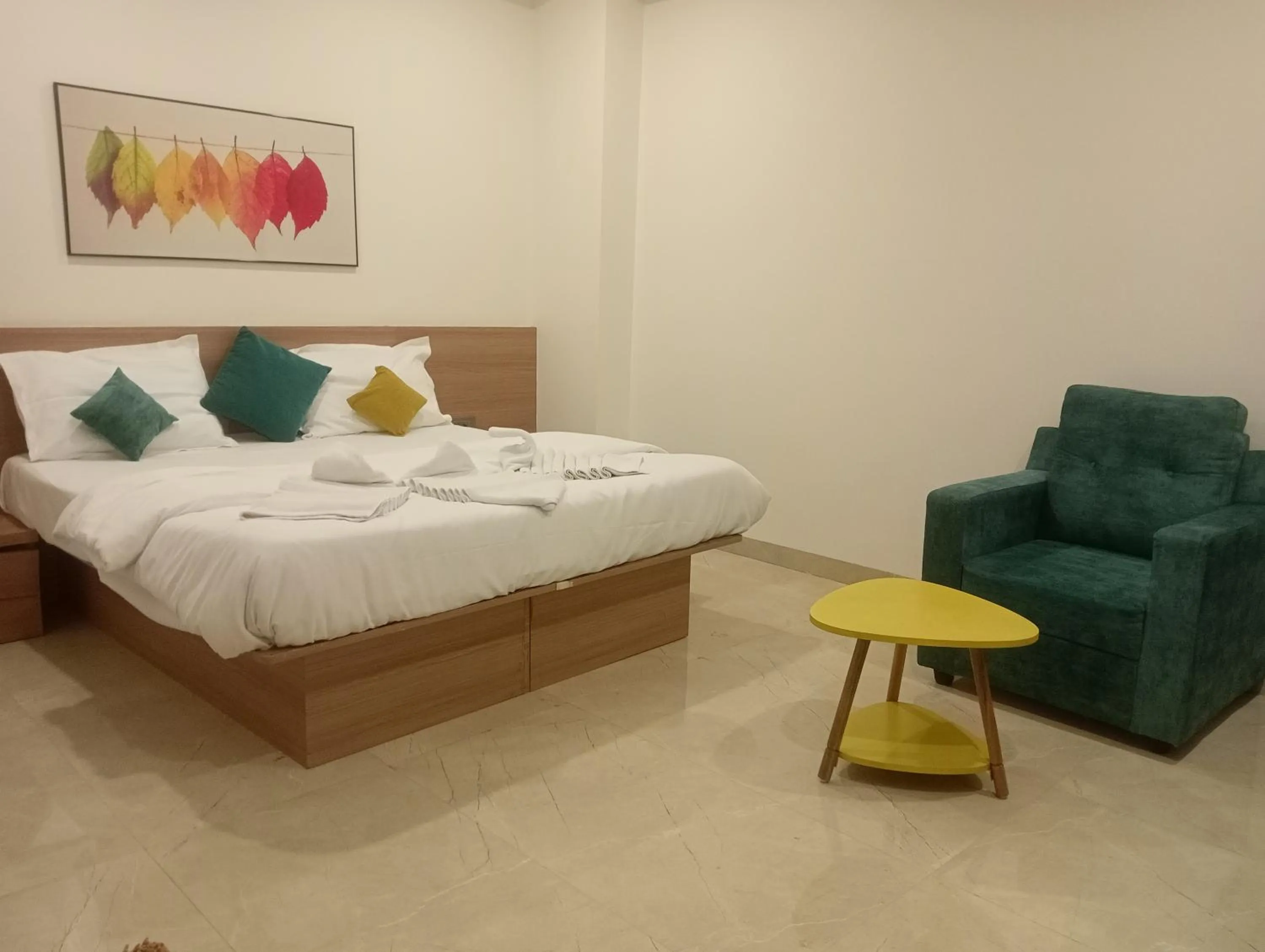 Bed in Hotel New Centro