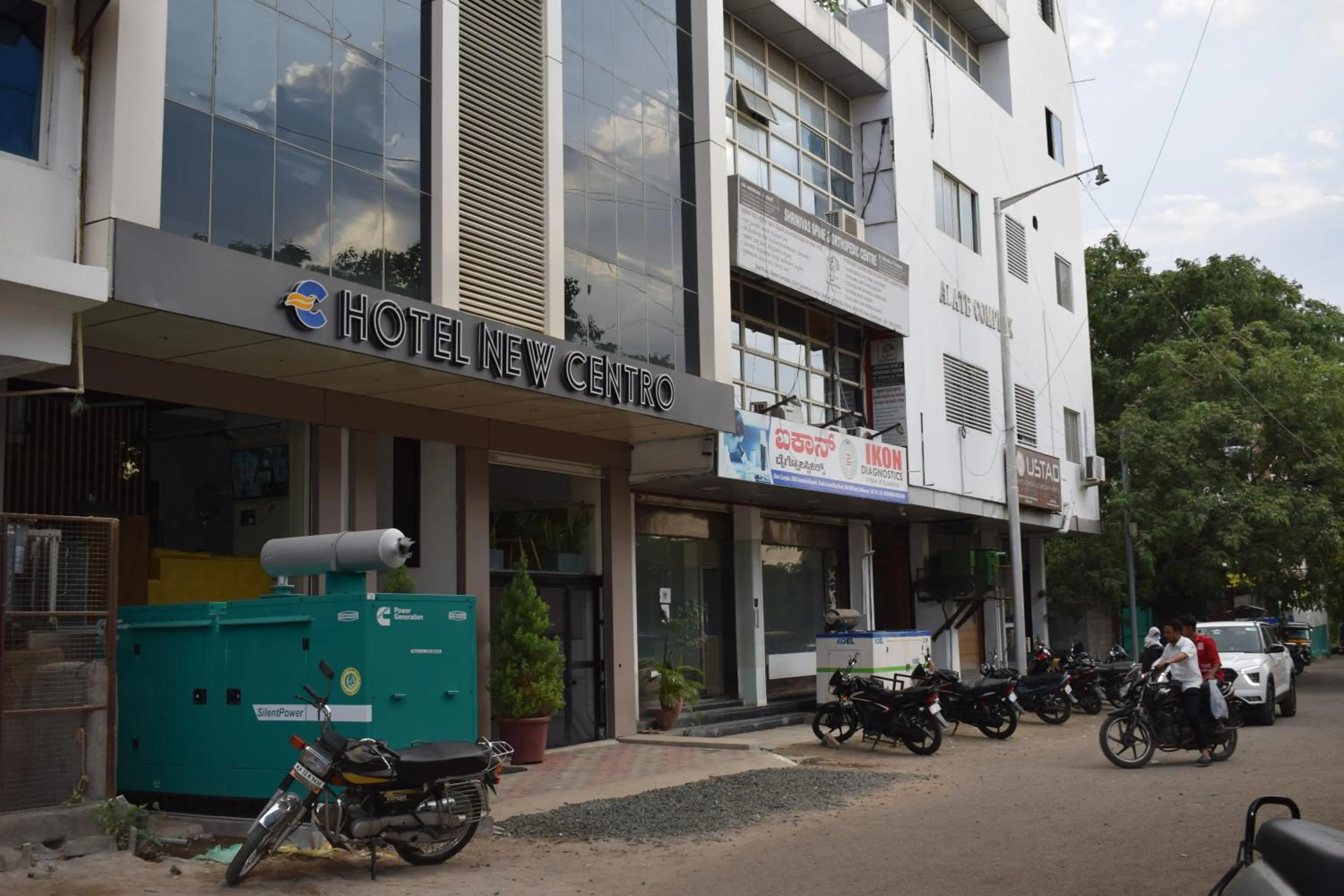 Parking in Hotel New Centro