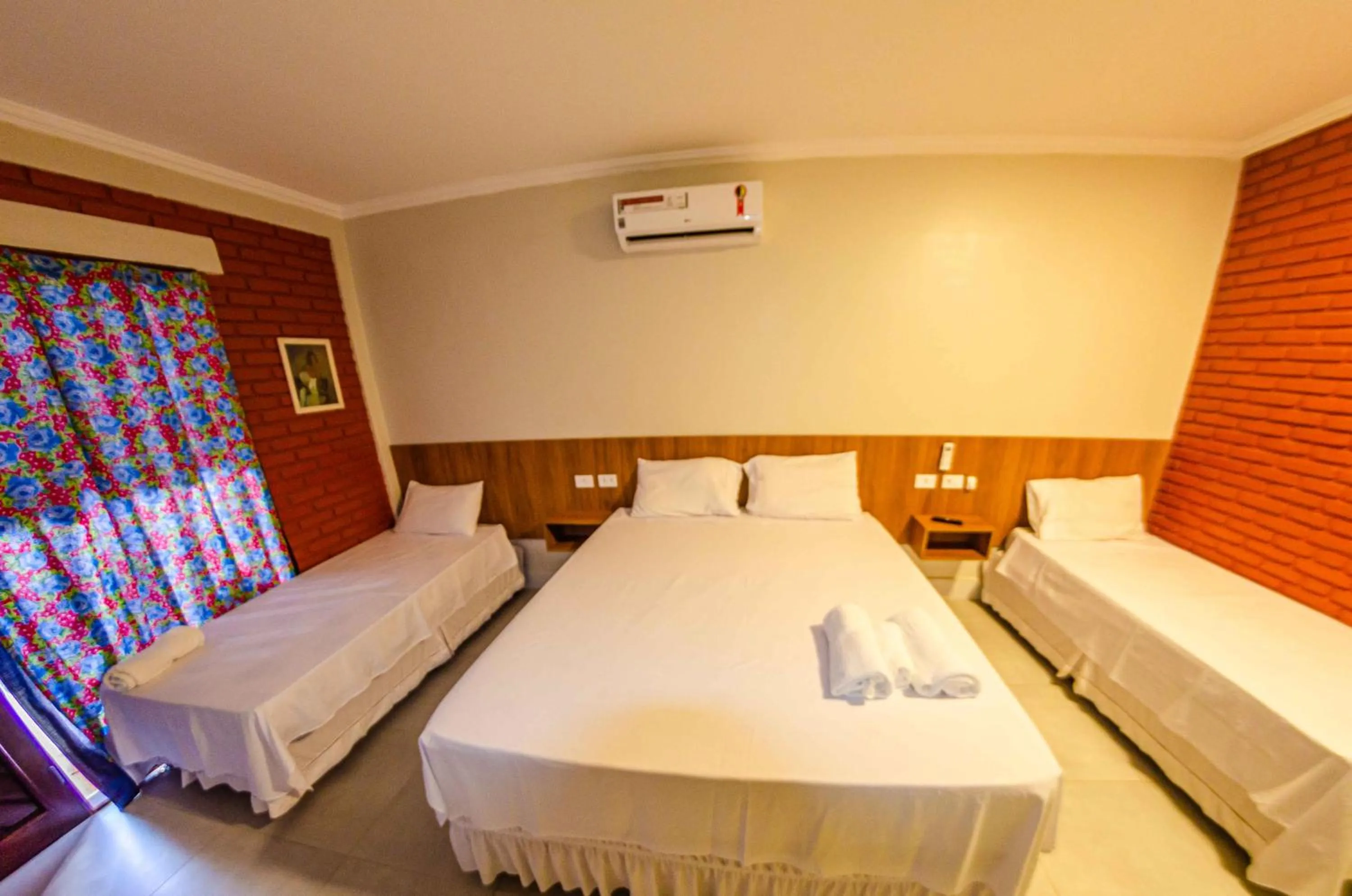 Bed in Pousada Sete Mares