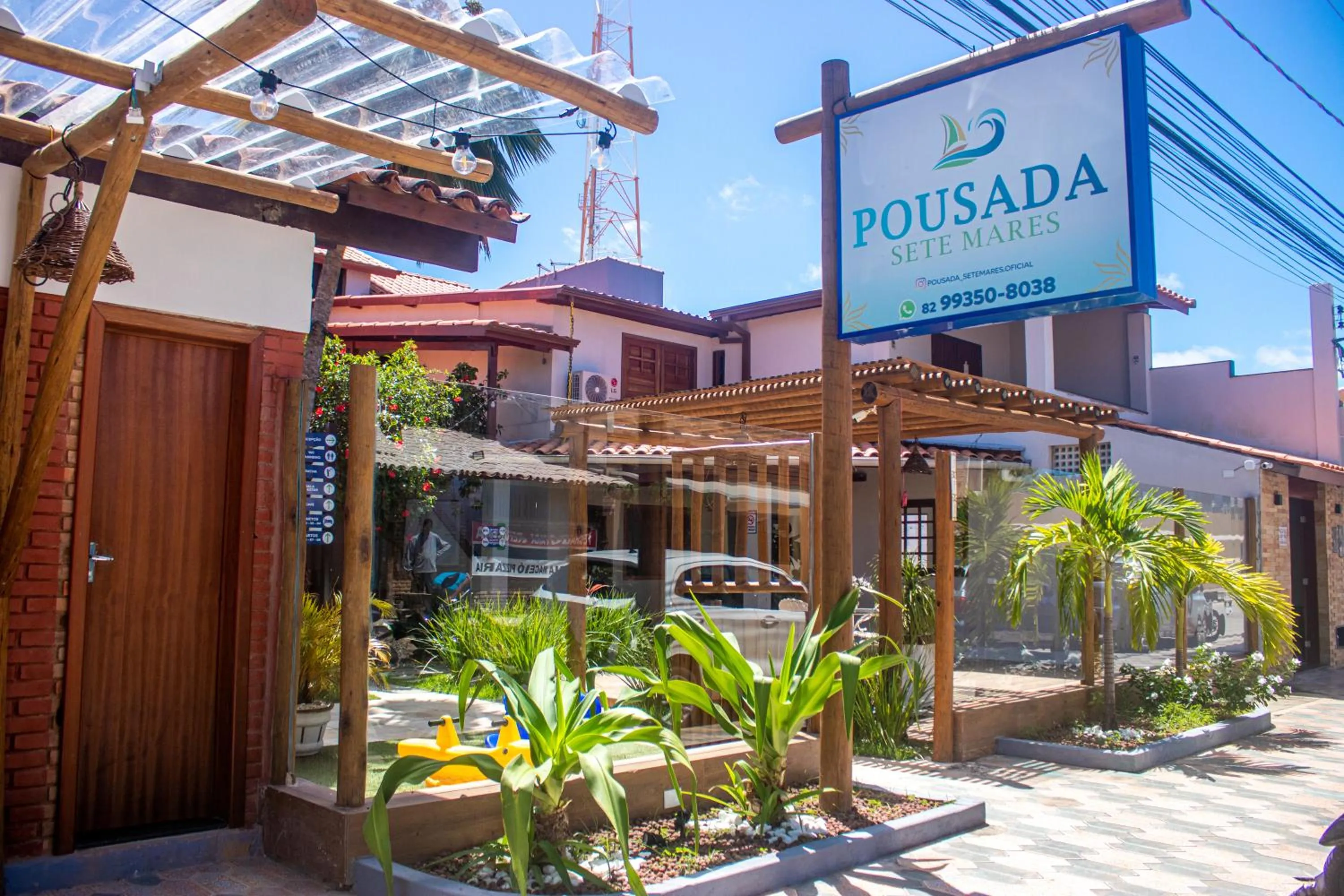 Property building in Pousada Sete Mares