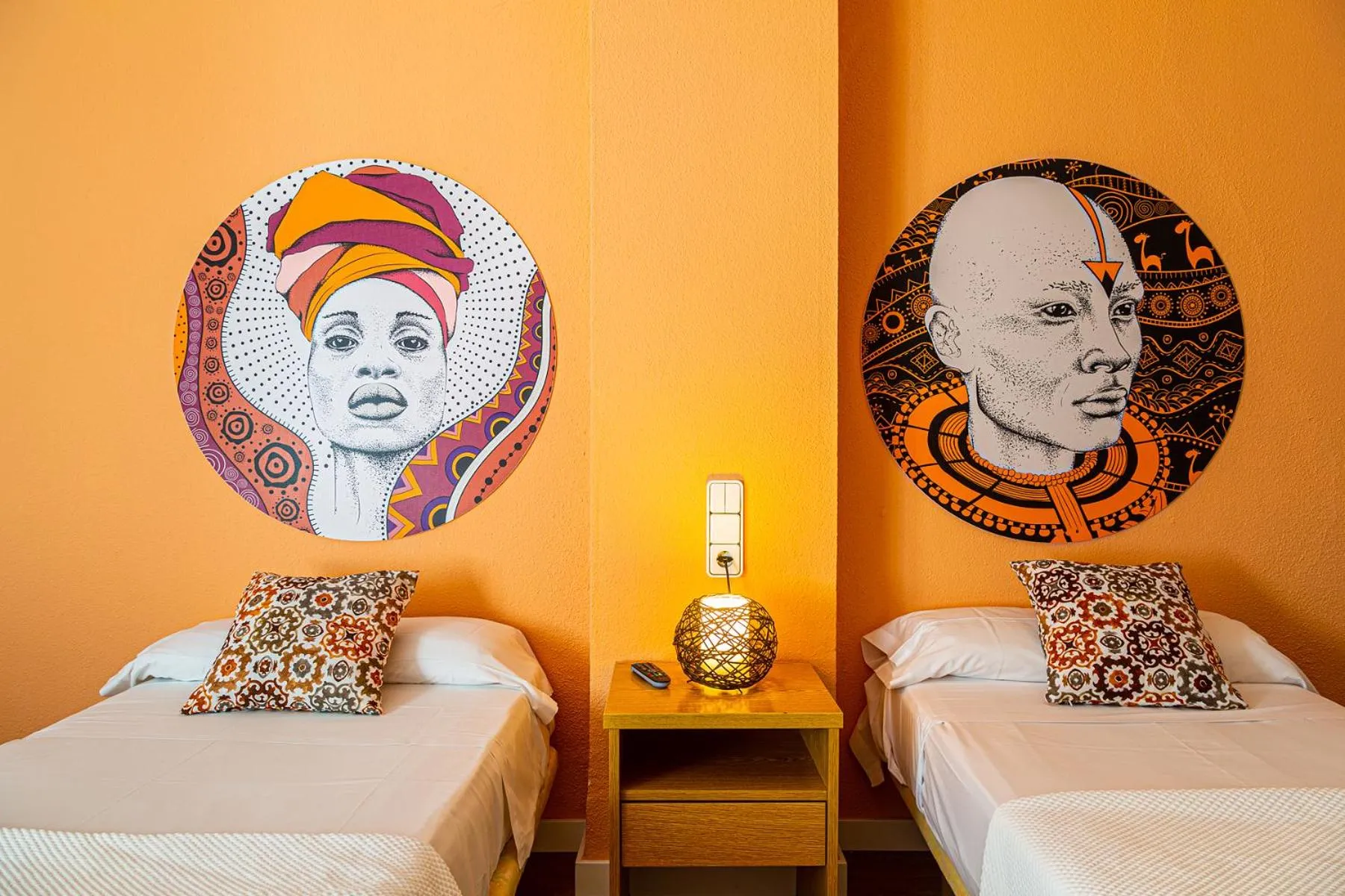 Bed in Hotel Internacional