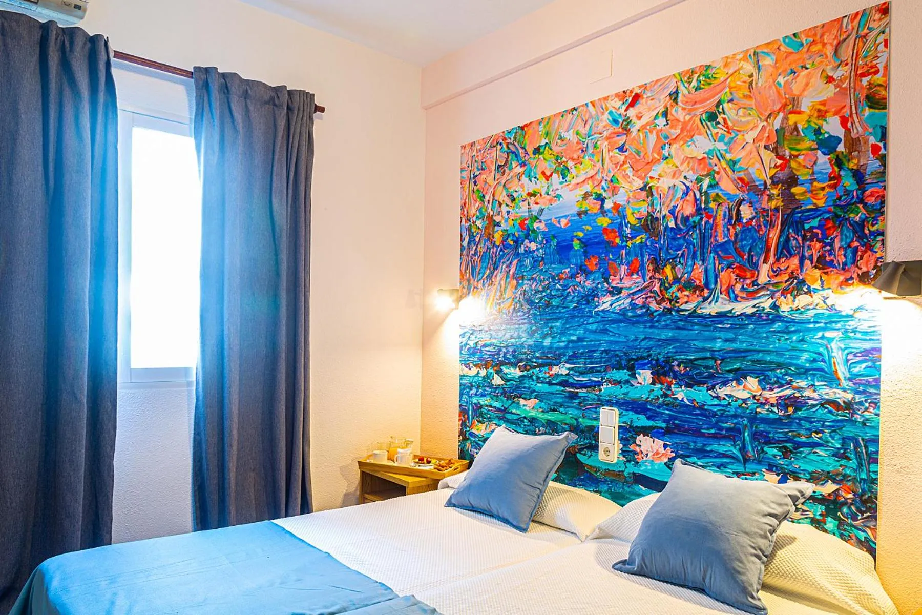 Bed in Hotel Internacional