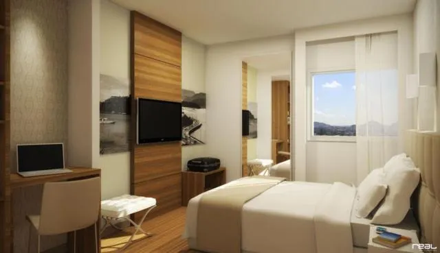 Bedroom in Linhares Design Hotel