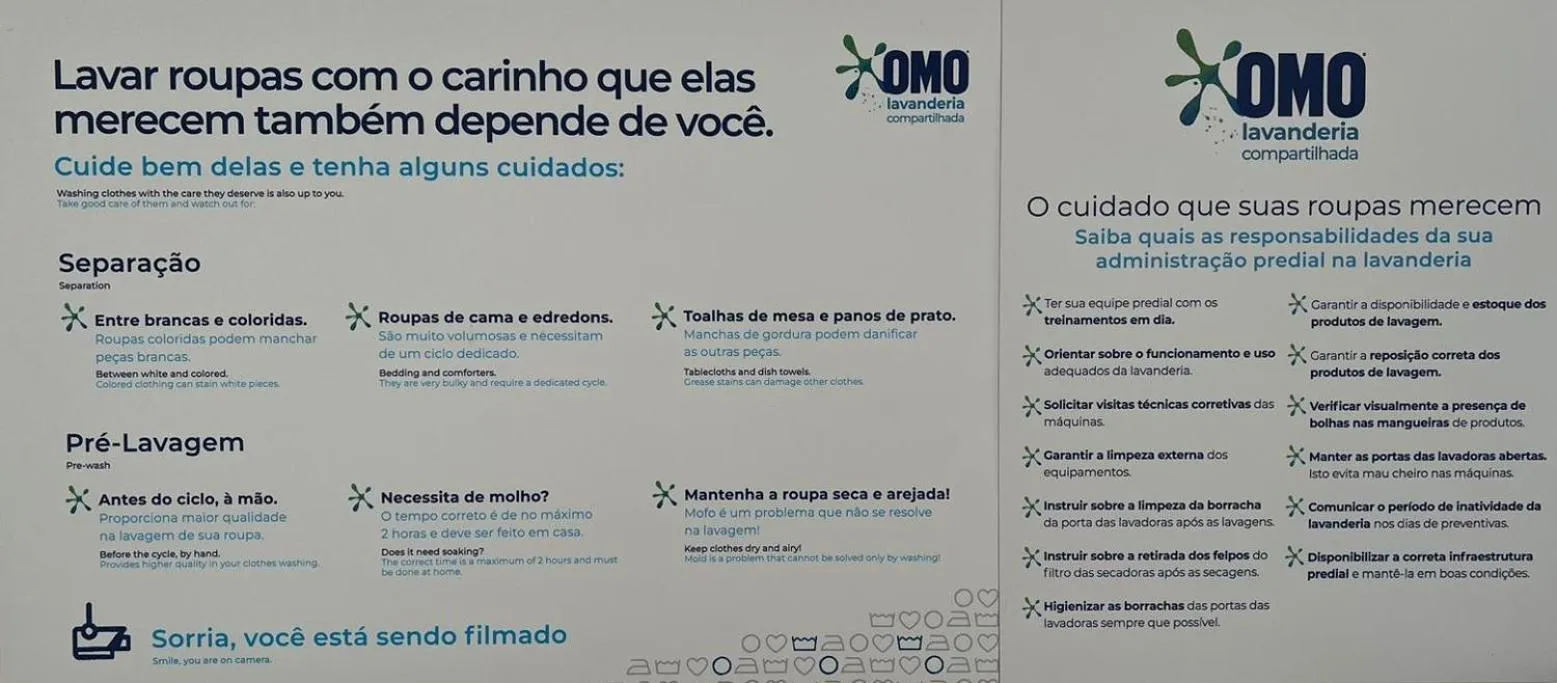 laundry in Linhares Design Hotel