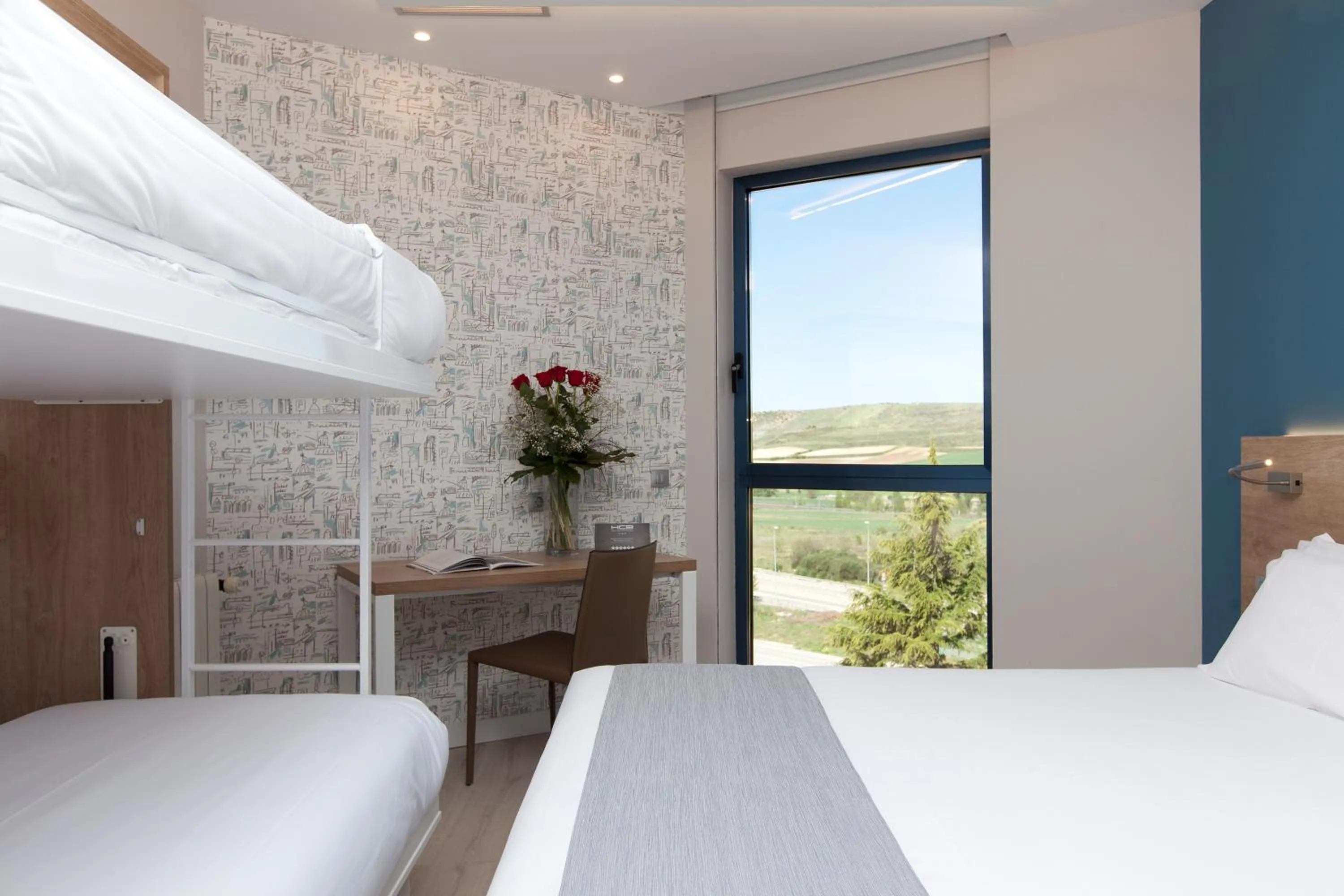 Photo of the whole room, Bed in Spirit Hotel Ciudad de Burgos