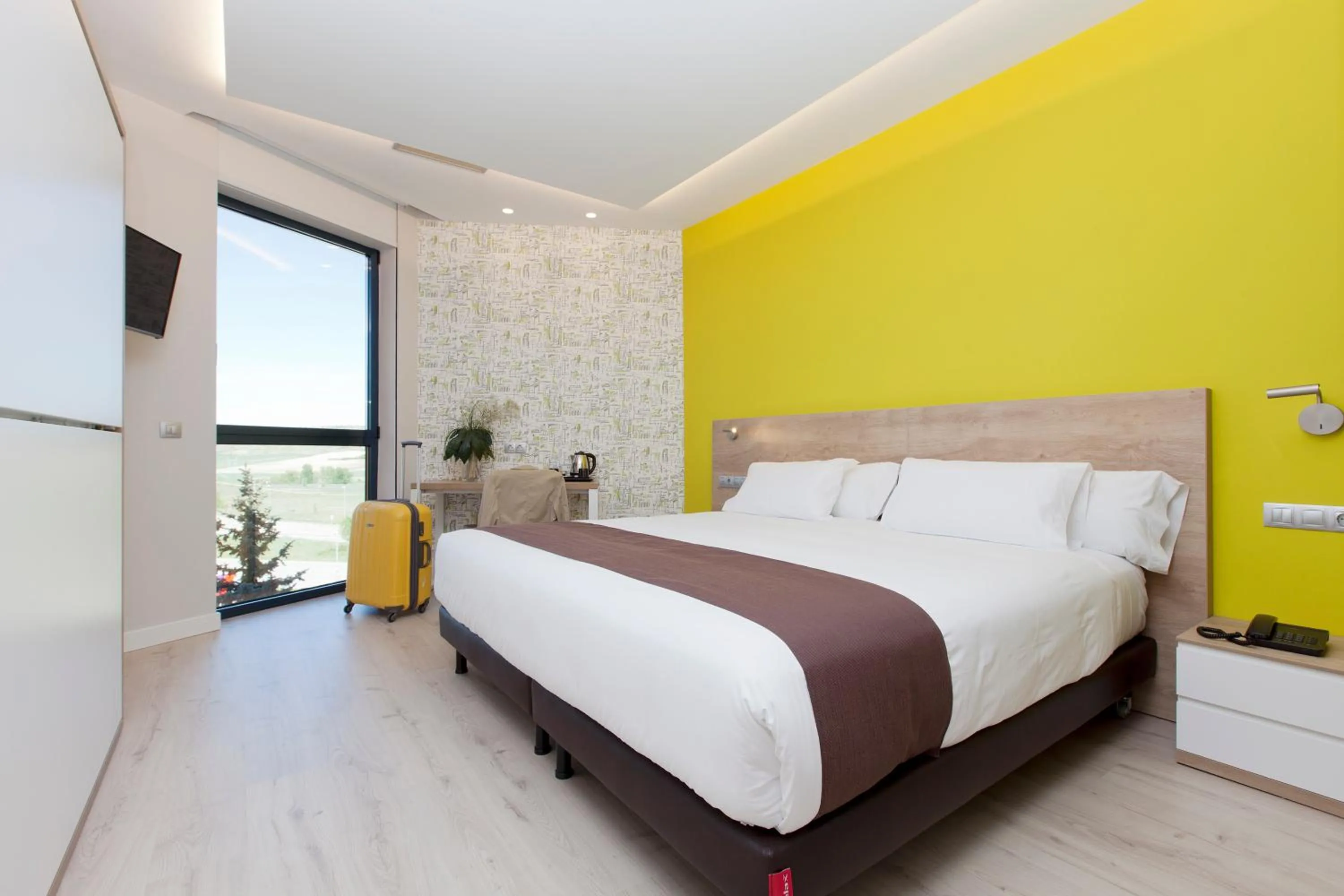 Bed in Spirit Hotel Ciudad de Burgos