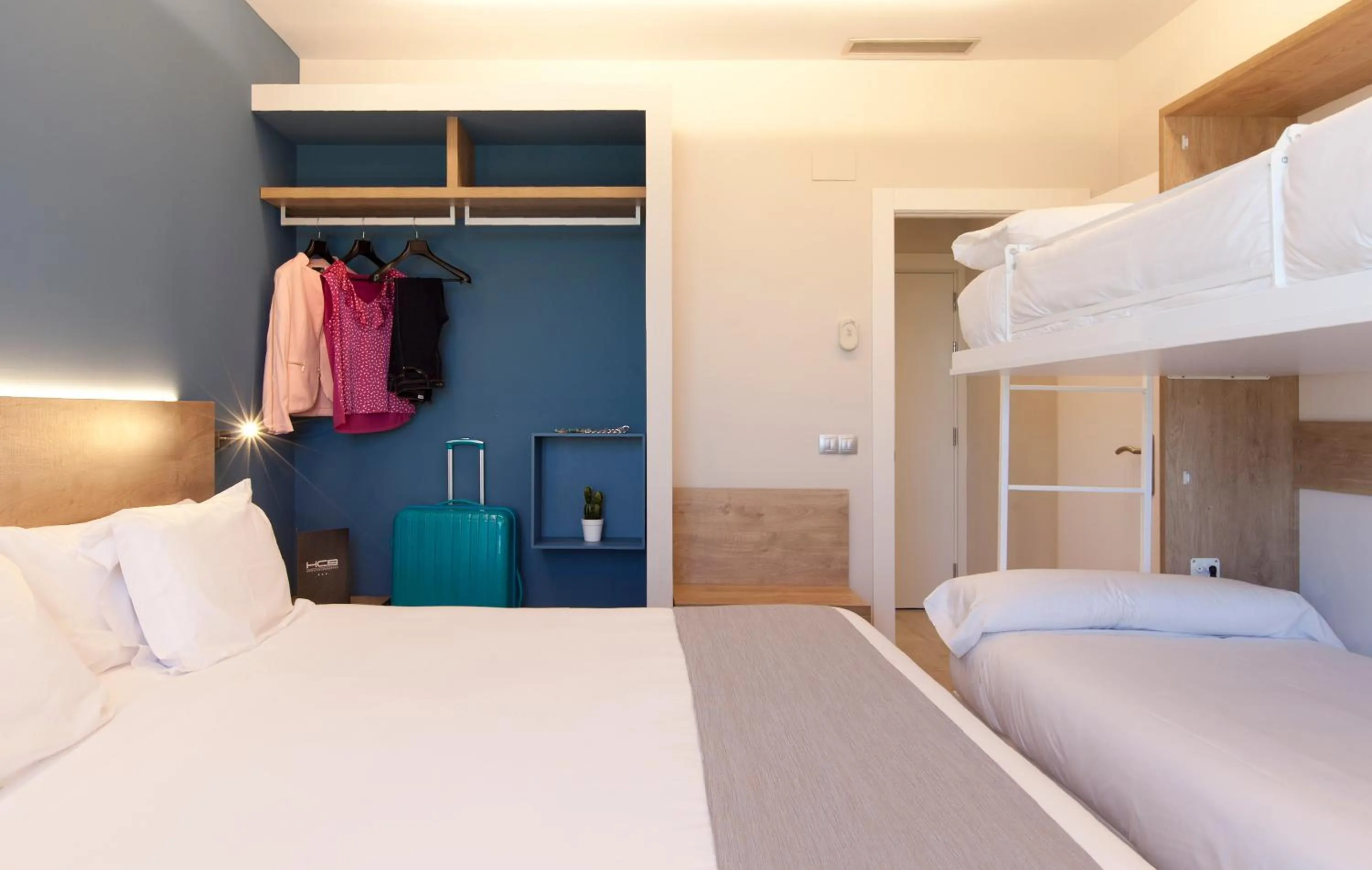 Bed in Spirit Hotel Ciudad de Burgos