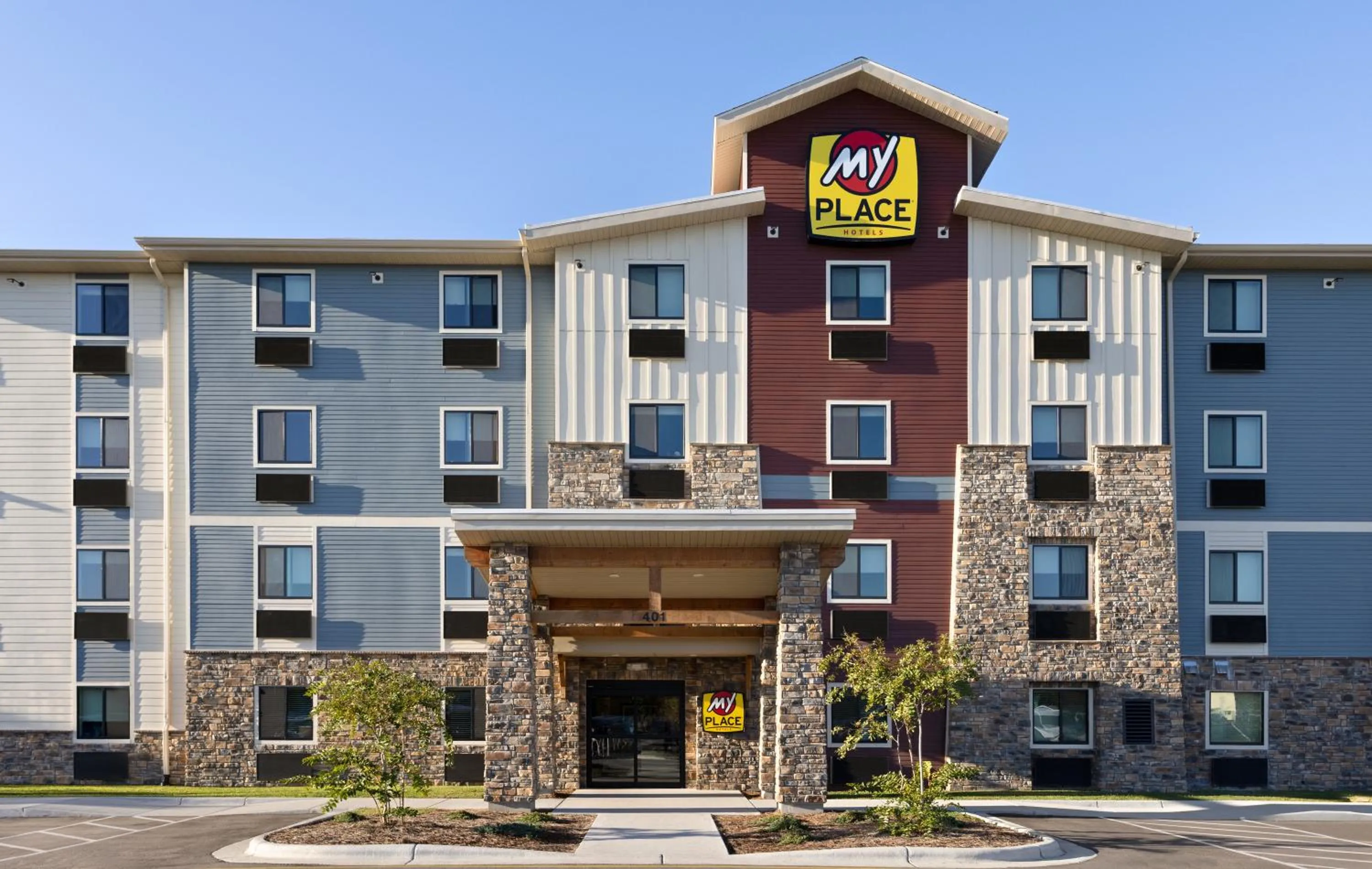 Property building in My Place Hotel-Jacksonville-Camp Lejeune, NC