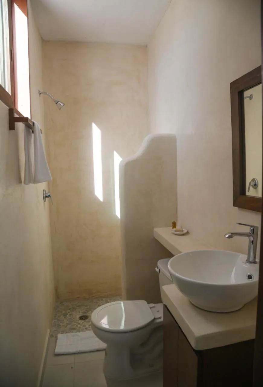 Toilet in Maison Bacalar