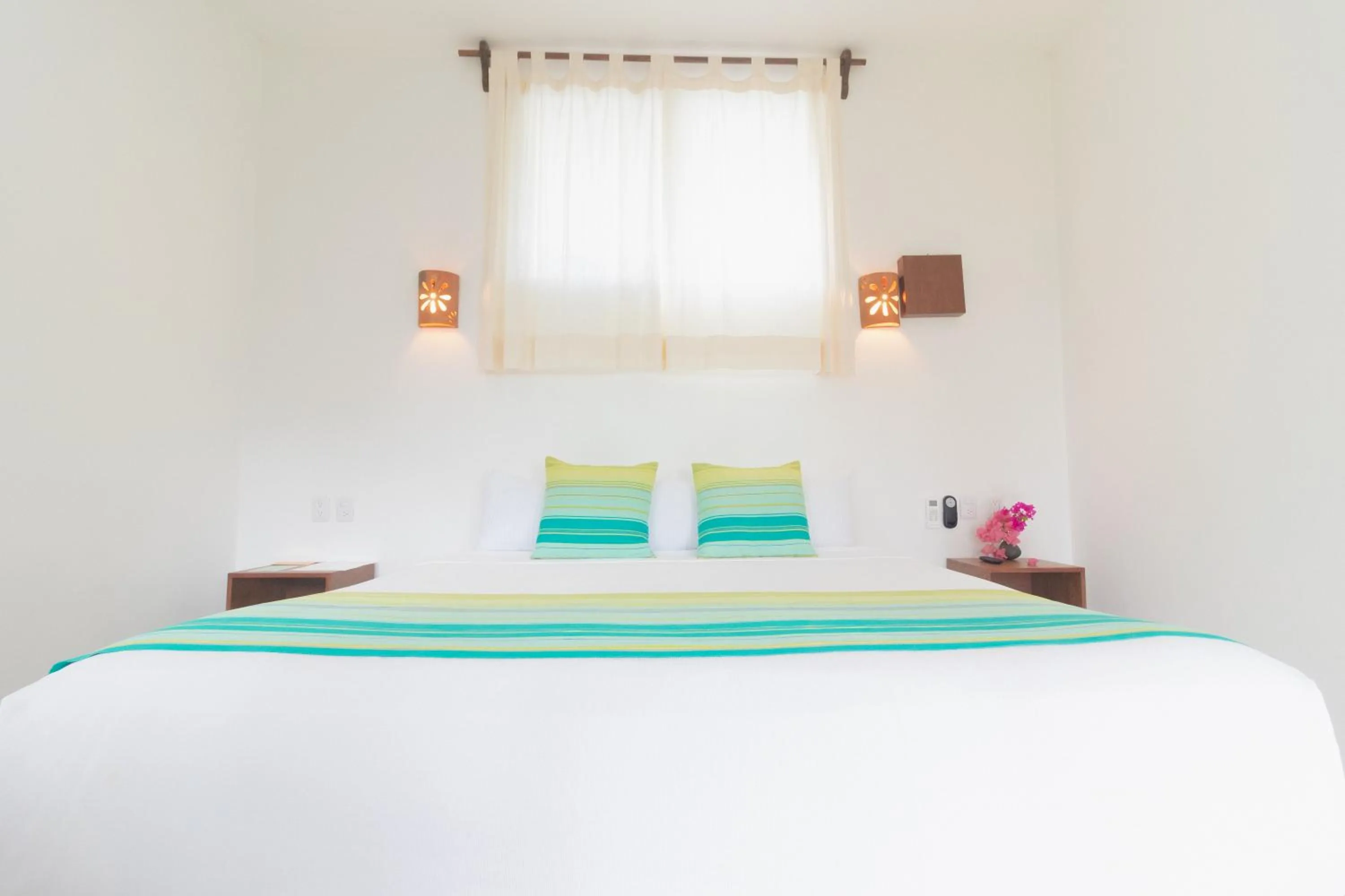 Bed in Maison Bacalar