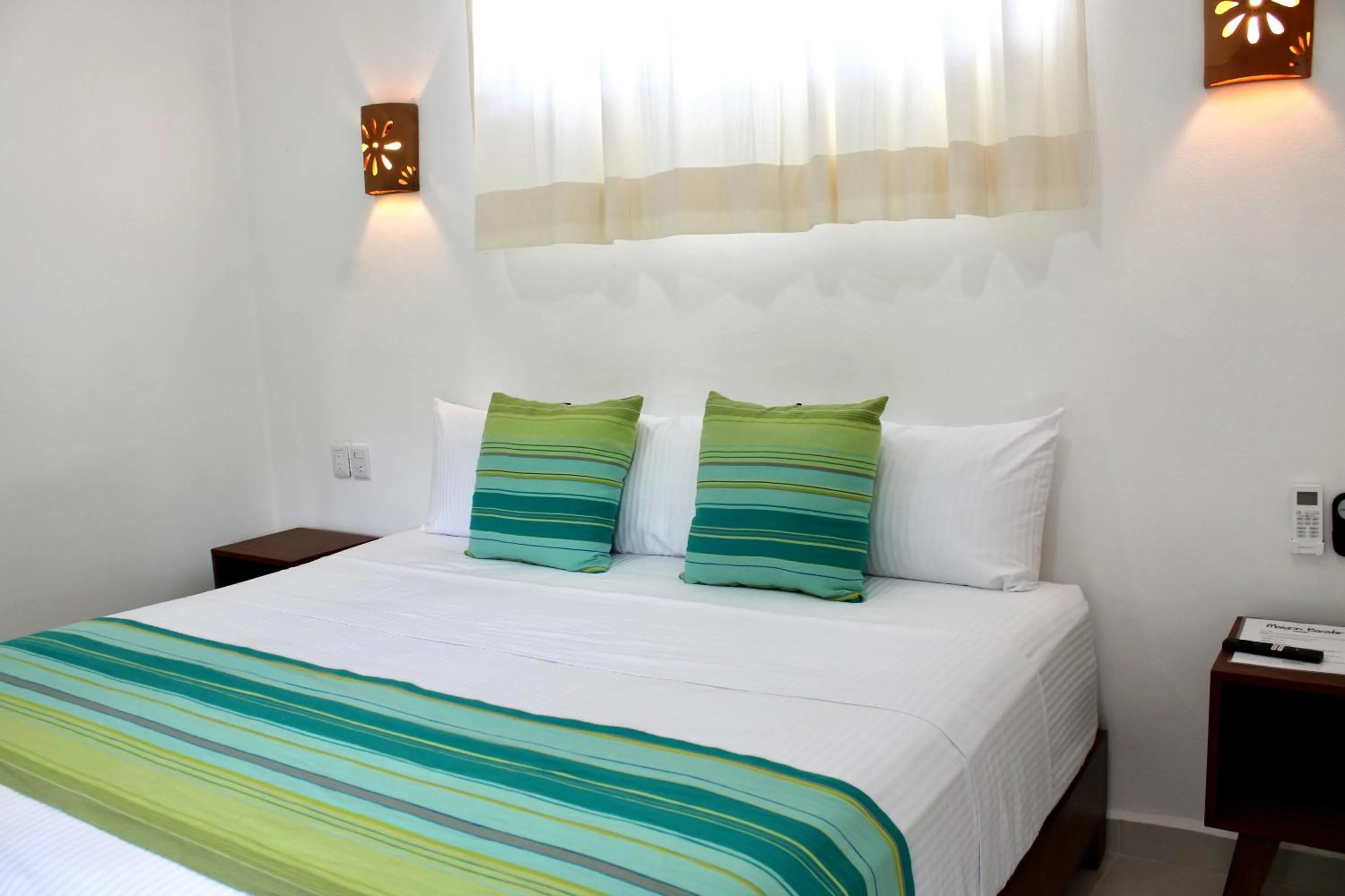 Bed in Maison Bacalar