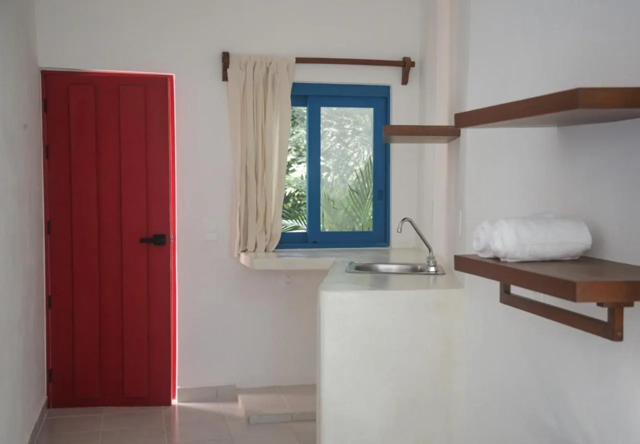 Kitchen or kitchenette in Maison Bacalar