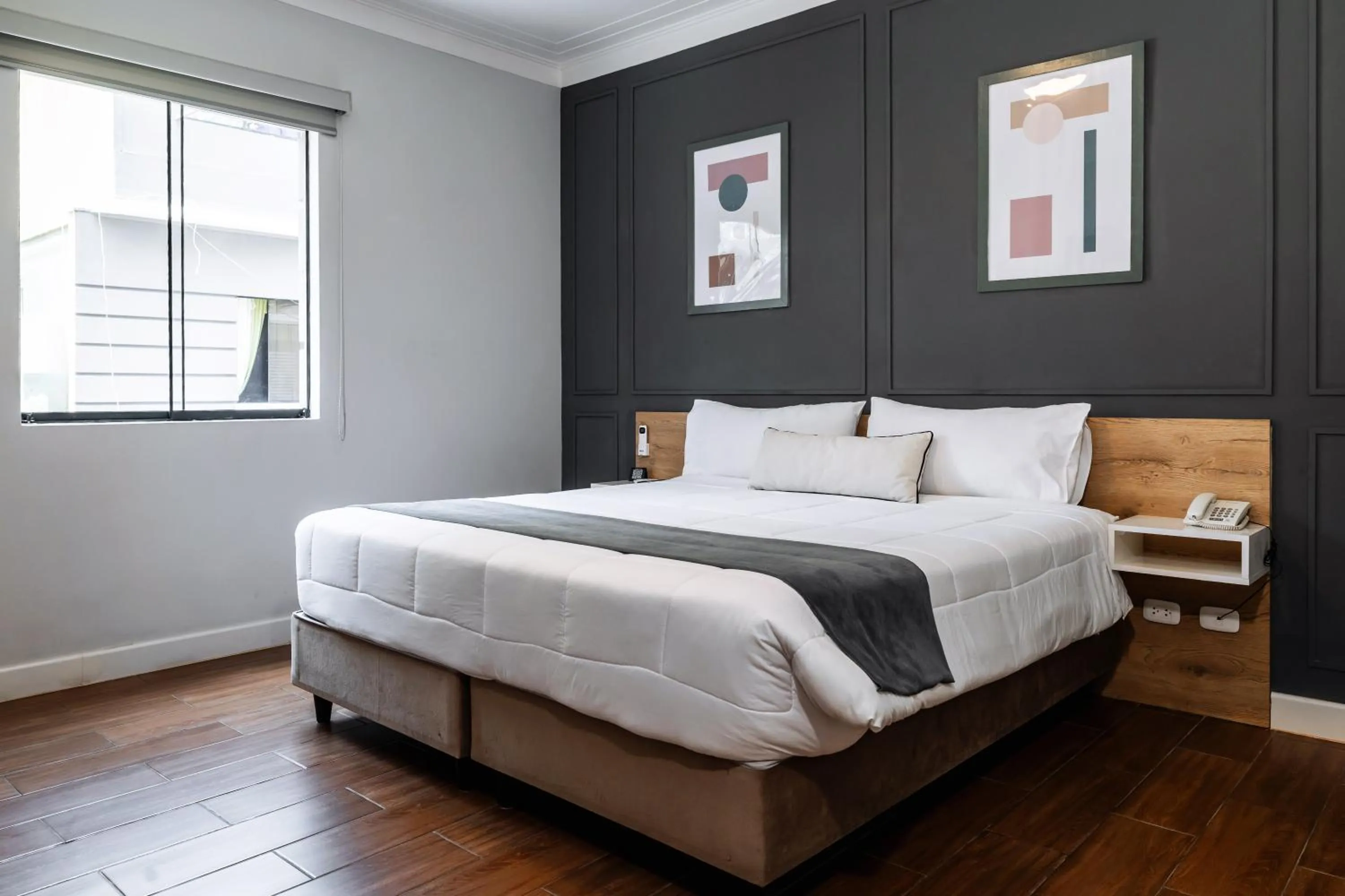 Bed in TARATA BOUTIQUE HOTEL