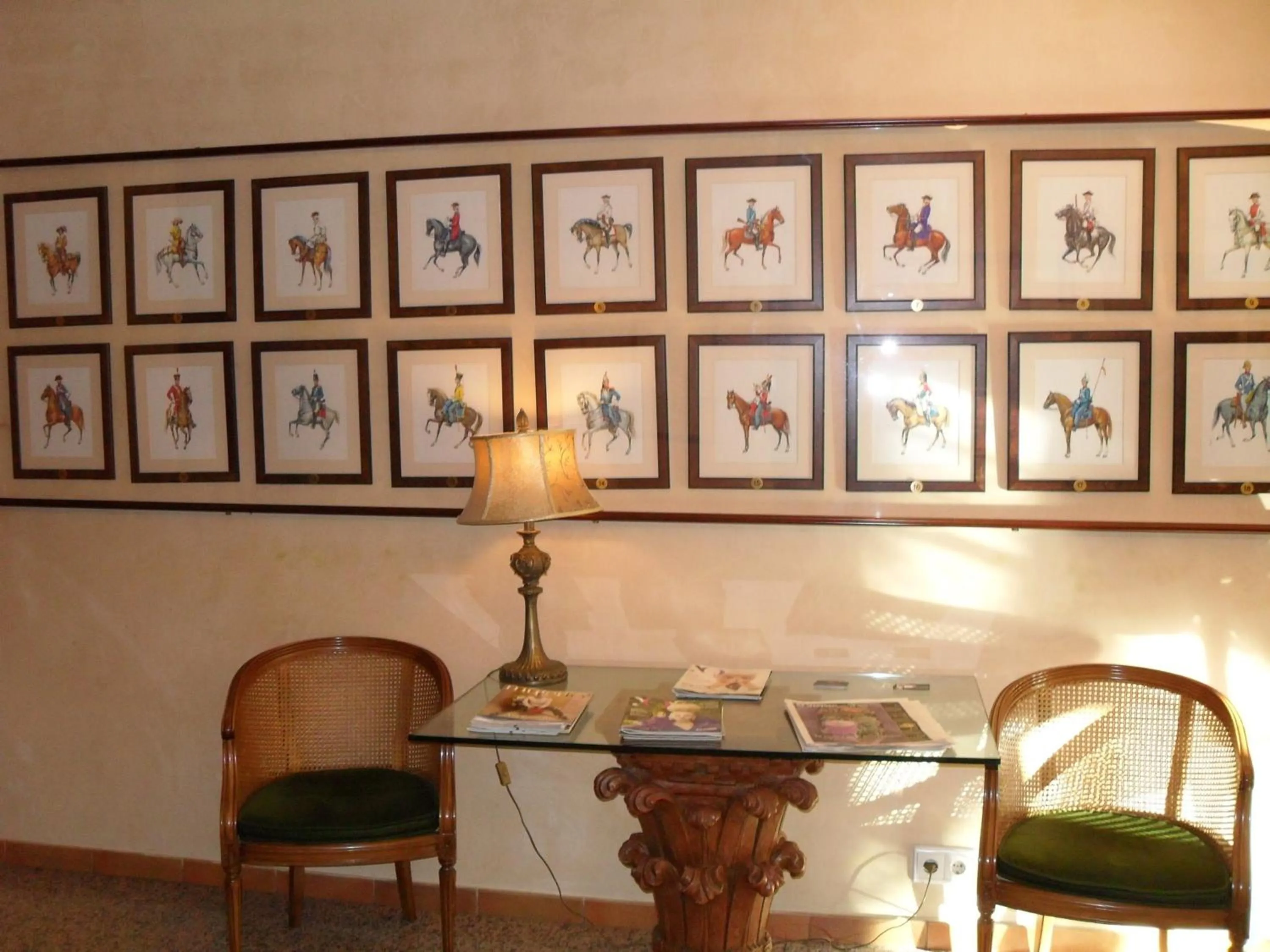 Lobby or reception in Hospedium Hotel Los Lanceros