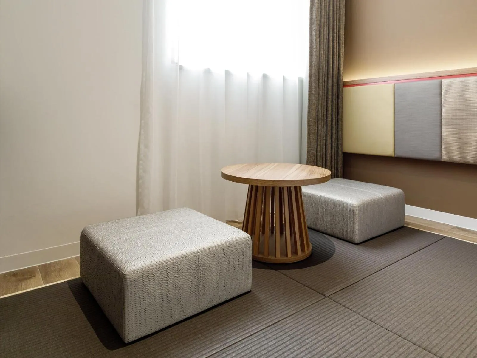 Photo of the whole room in Nishitetsu Hotel Croom Hakata Gion Kushida Shrine