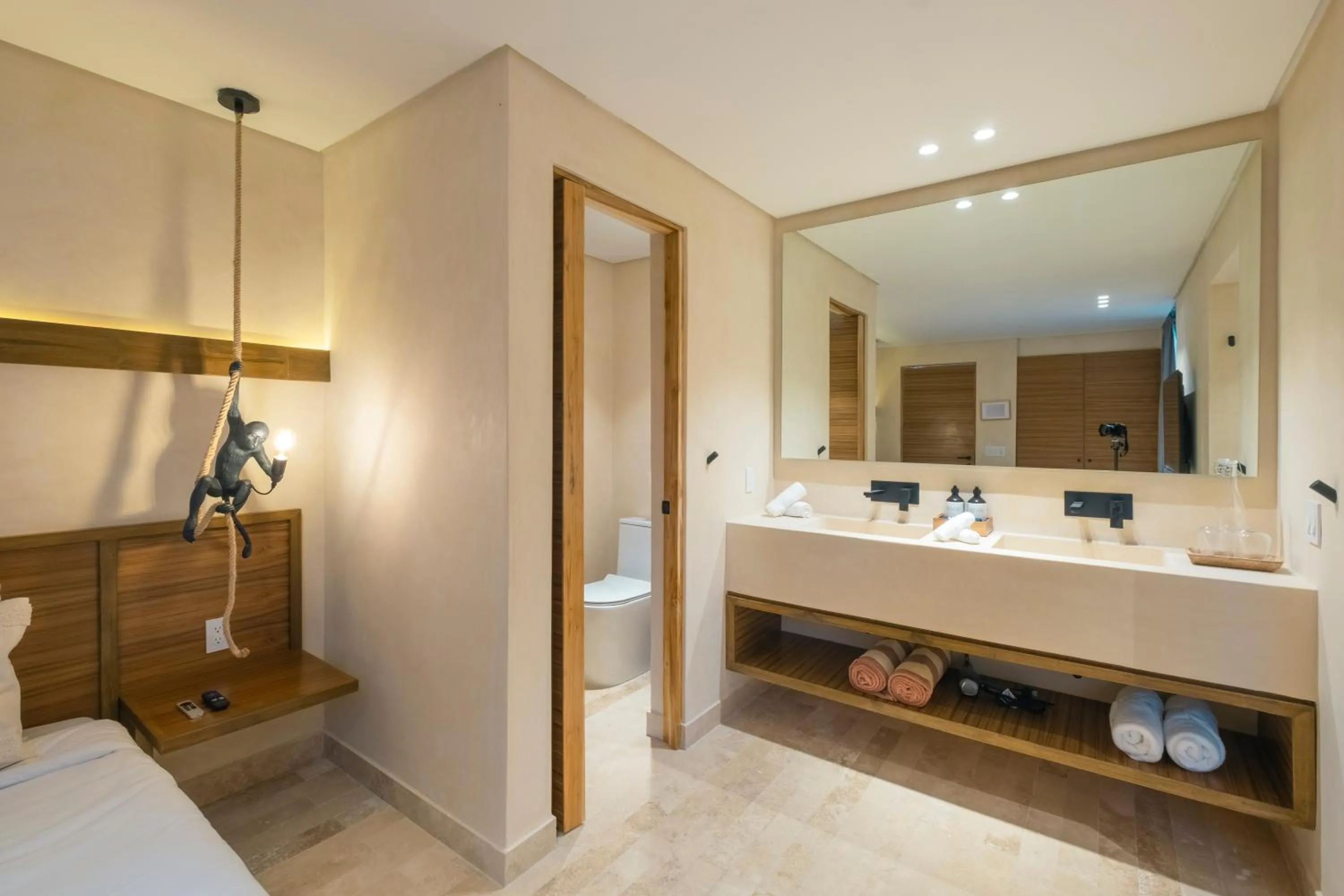 Bathroom in Collection O Faisano Boutique Luxury Hotel, Tulum Beach