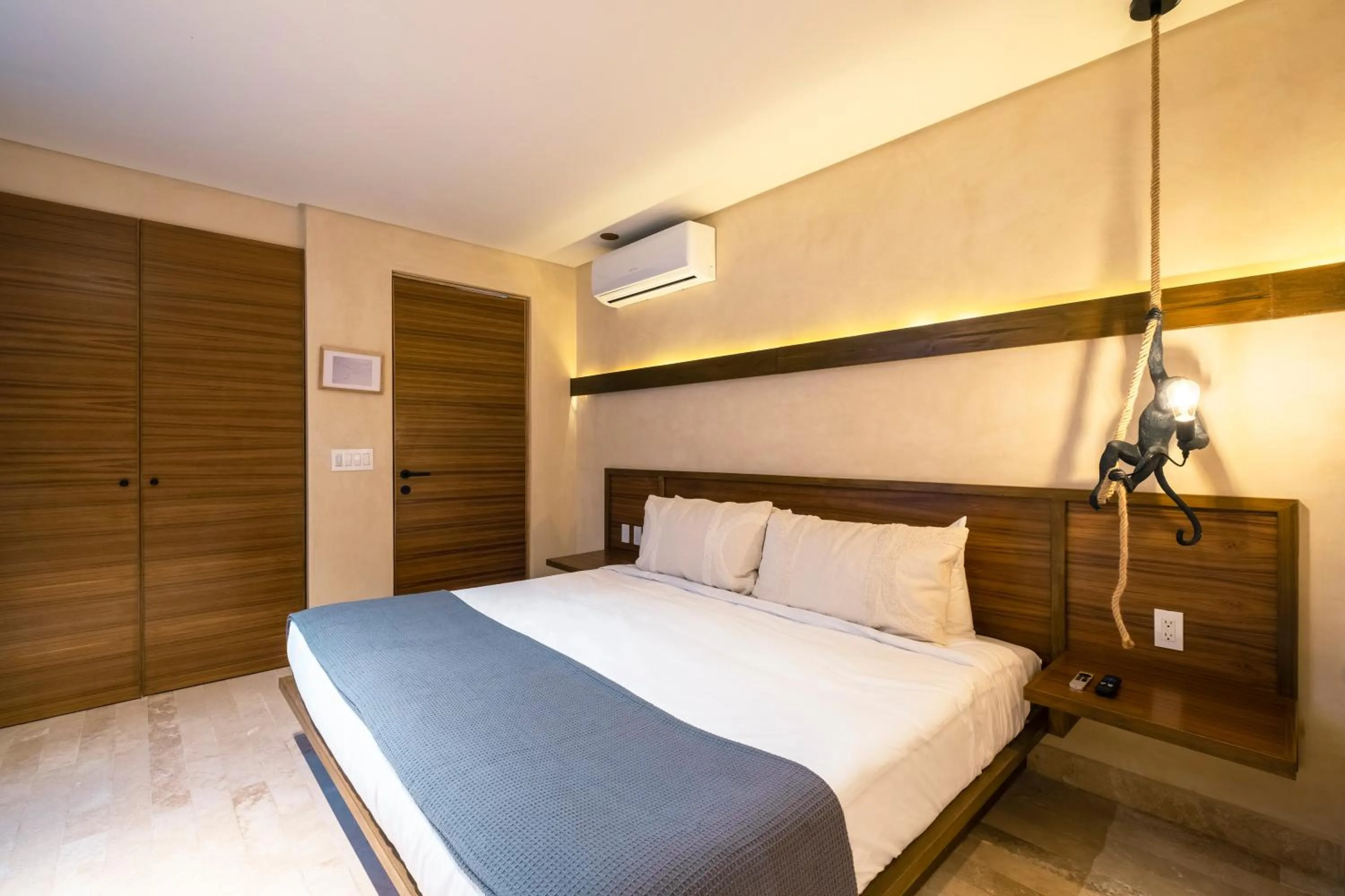 Bedroom, Bed in Collection O Faisano Boutique Luxury Hotel, Tulum Beach